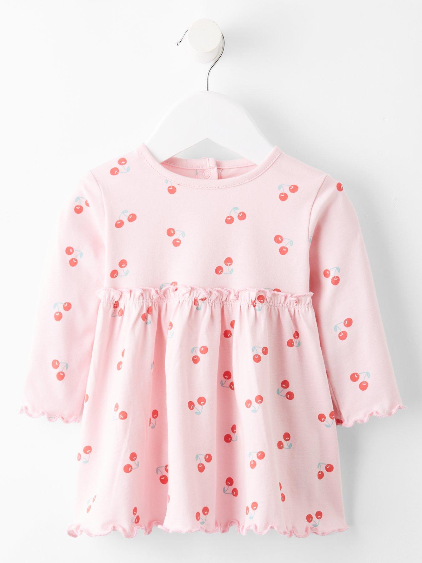 the-very-collection-cherry-print-jersey-dress-pinkfront