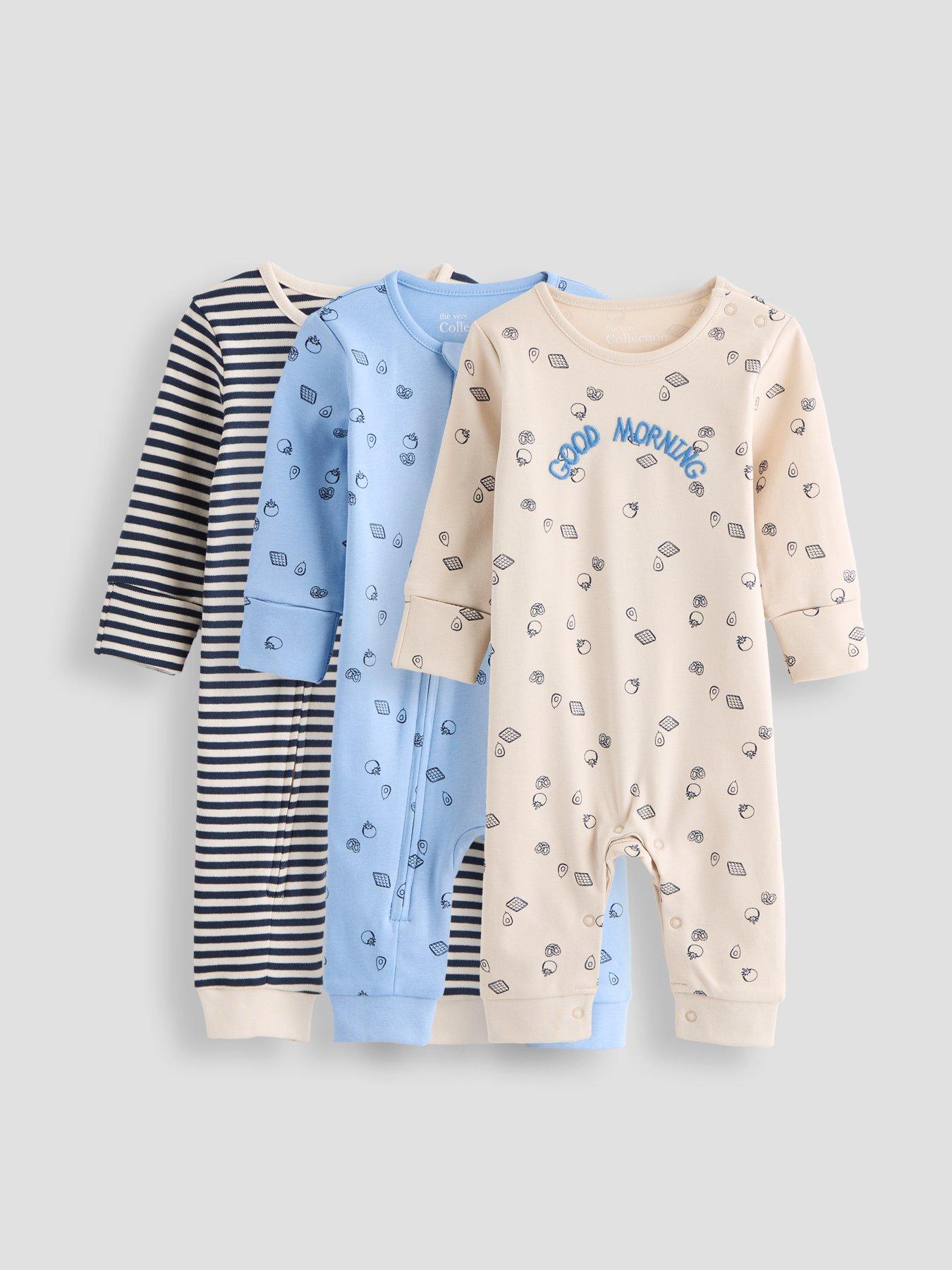 the-very-collection-life-is-sweet-3-pack-sleepsuits-bluefront