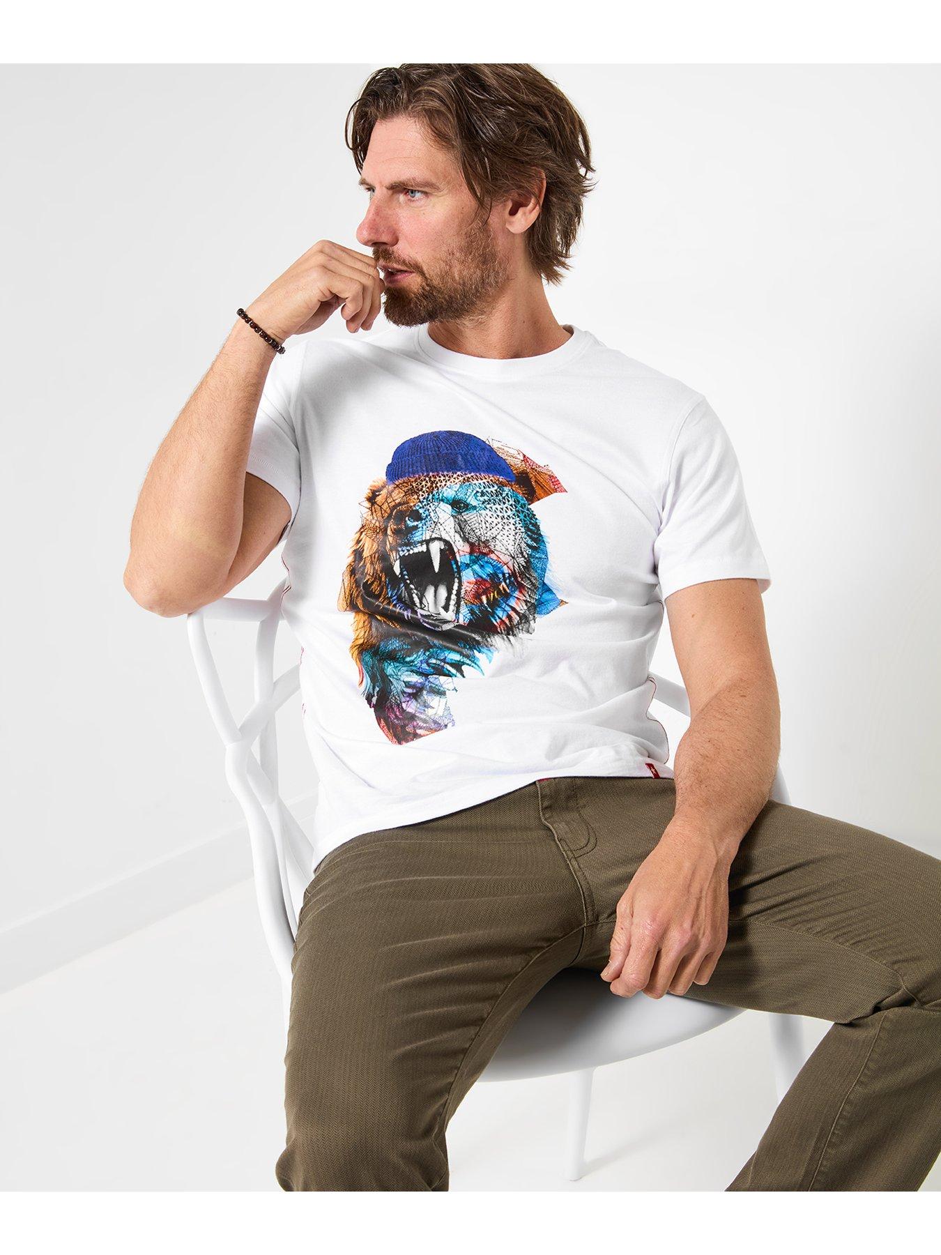 Image 4 of 5 of Joe Browns Joe Browns Bear Print T-Shirt