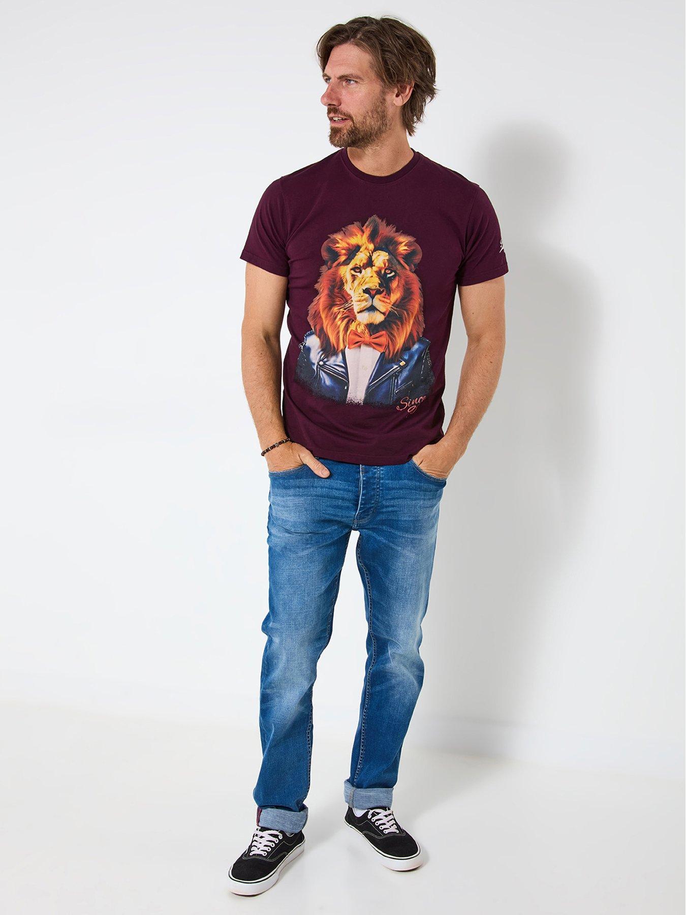 joe-browns-lion-graphic-t-shirt-dark-purpleback