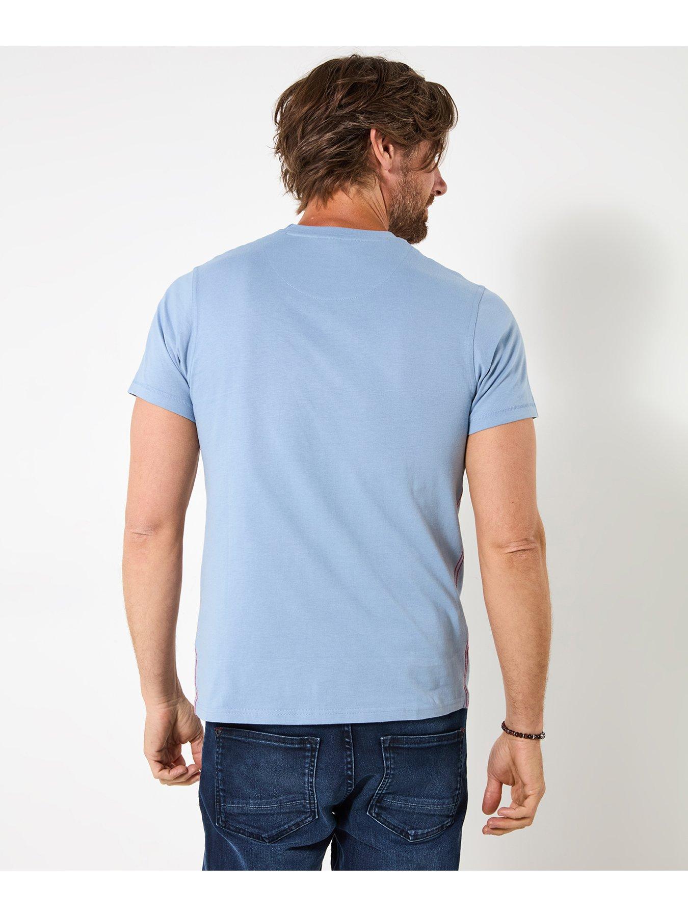 Image 3 of 6 of Joe Browns Wolf Contrast Print T Shirt - Blue