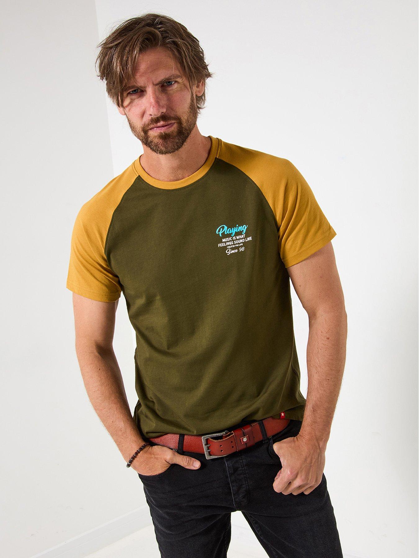 joe-browns-music-decks-t-shirt-greenoutfit