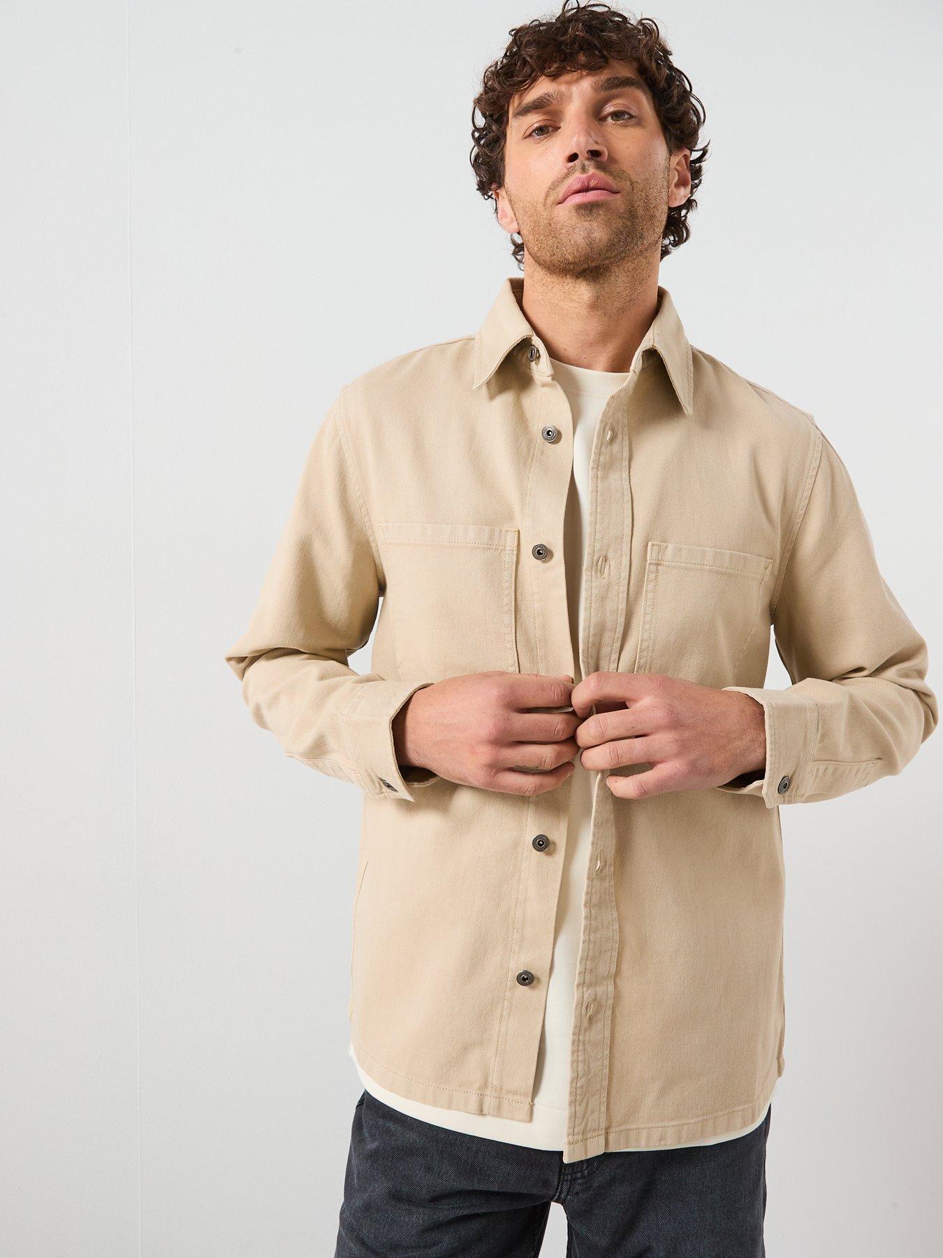 mango-jazz-light-herringbone-overshirt-light-beigedetail