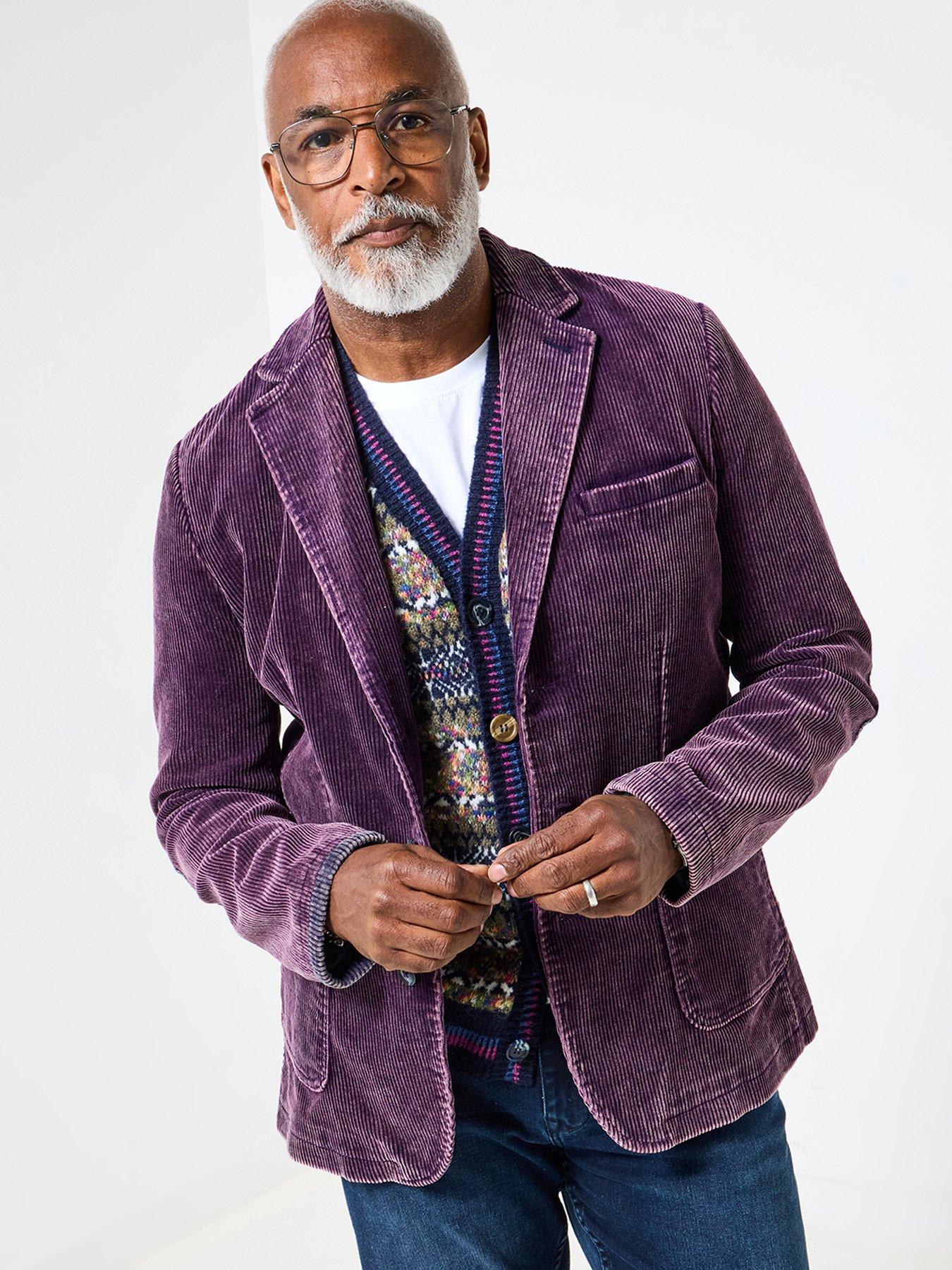 joe-browns-corduroy-blazer-purplefront