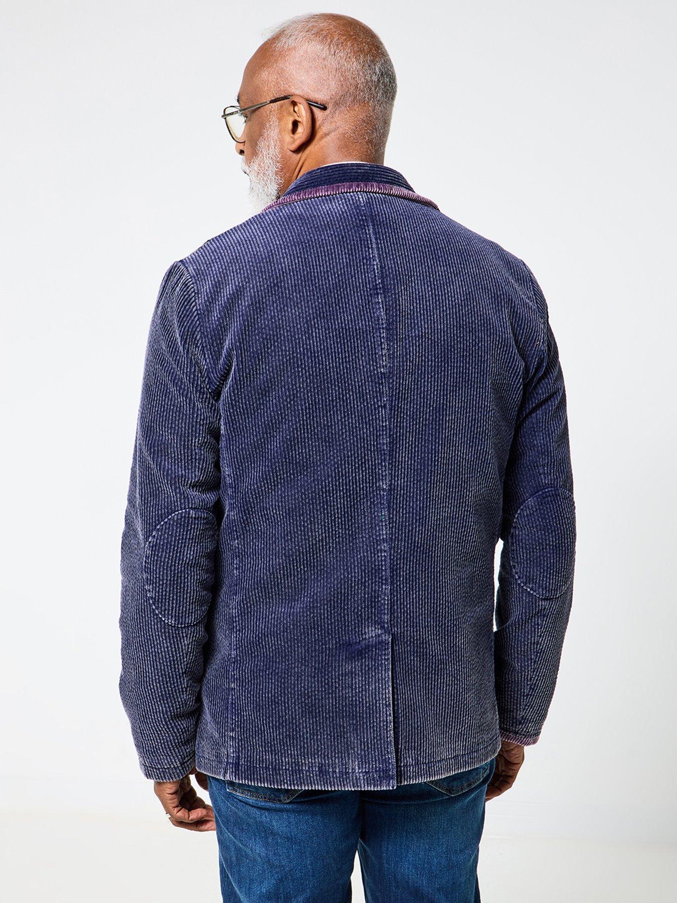 Image 3 of 6 of Joe Browns Corduroy Blazer - Navy