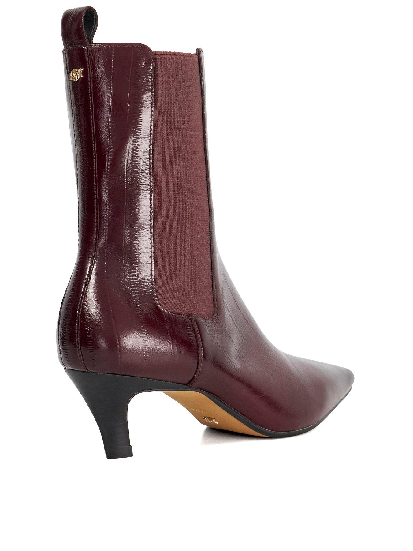 dune-london-odele-chiselled-toe-leather-ankle-boots-dark-redback