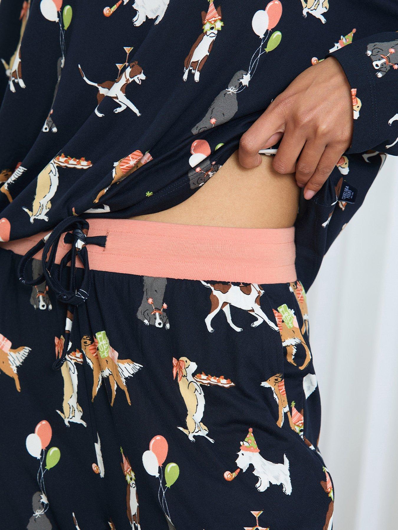 chelsea-peers-classic-crew-neck-set-navyoutfit