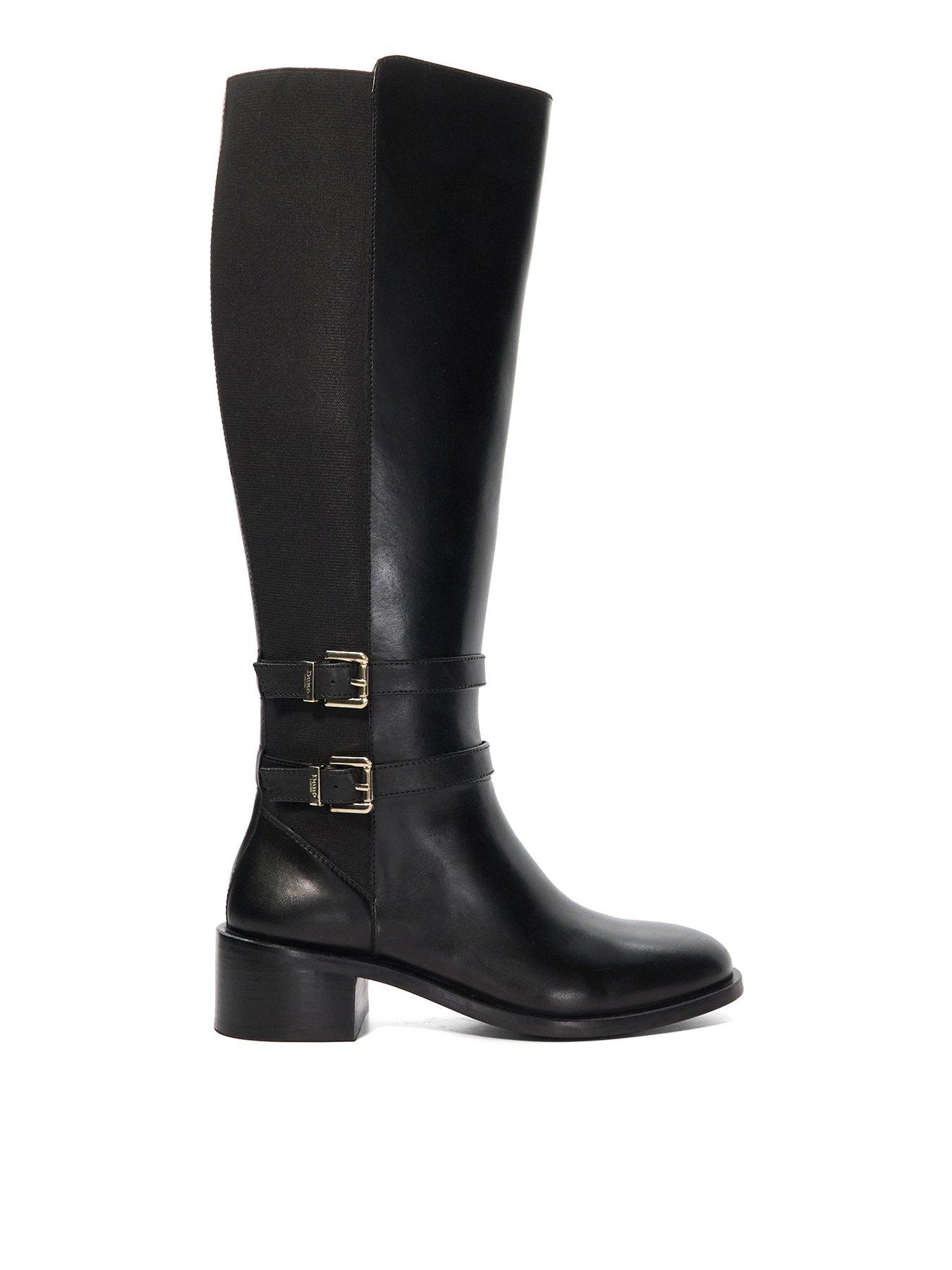 dune-london-tatter-leather-knee-high-riding-boots-blackstillFront