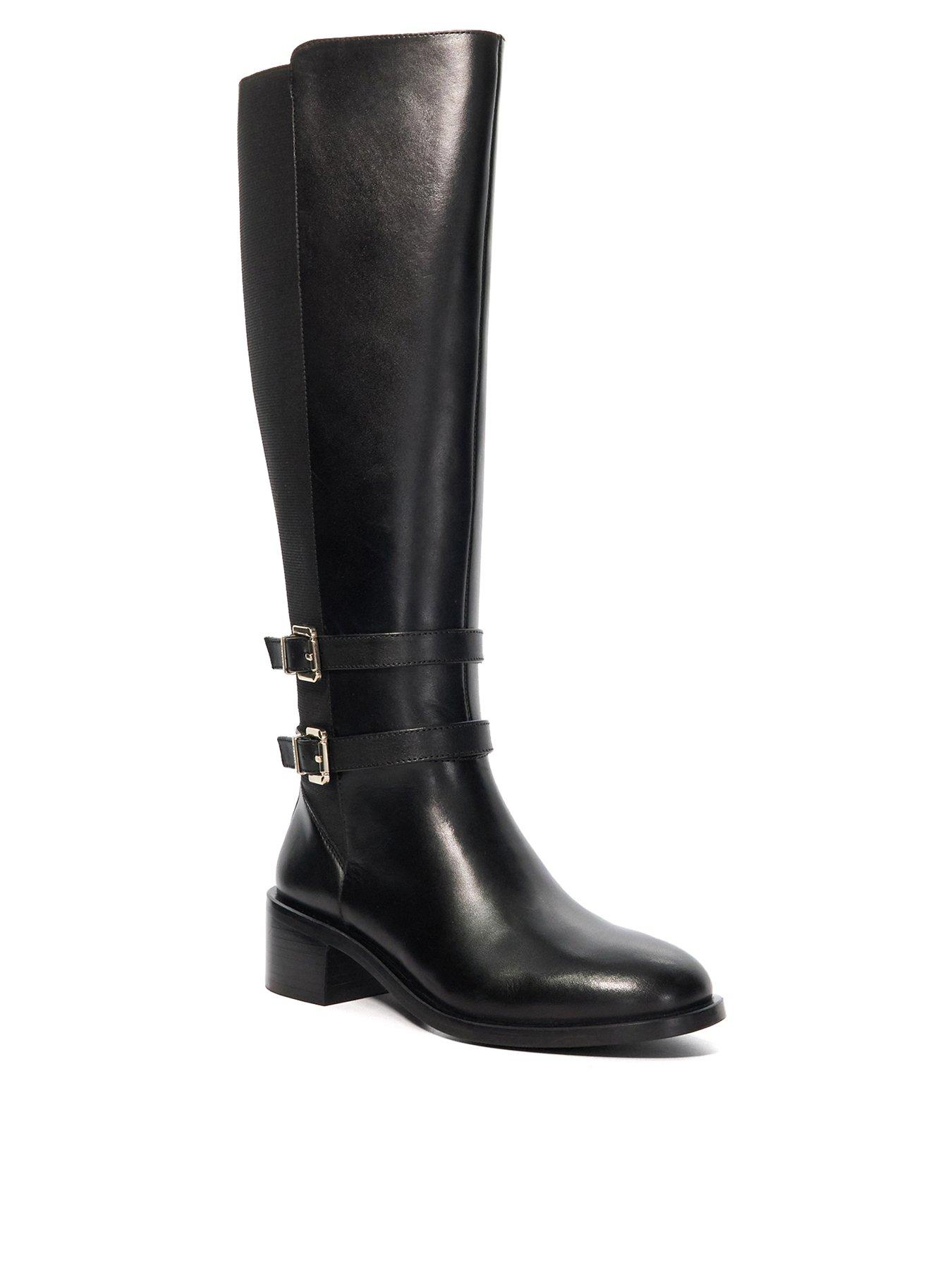 dune-london-tatter-leather-knee-high-riding-boots-blackoutfit
