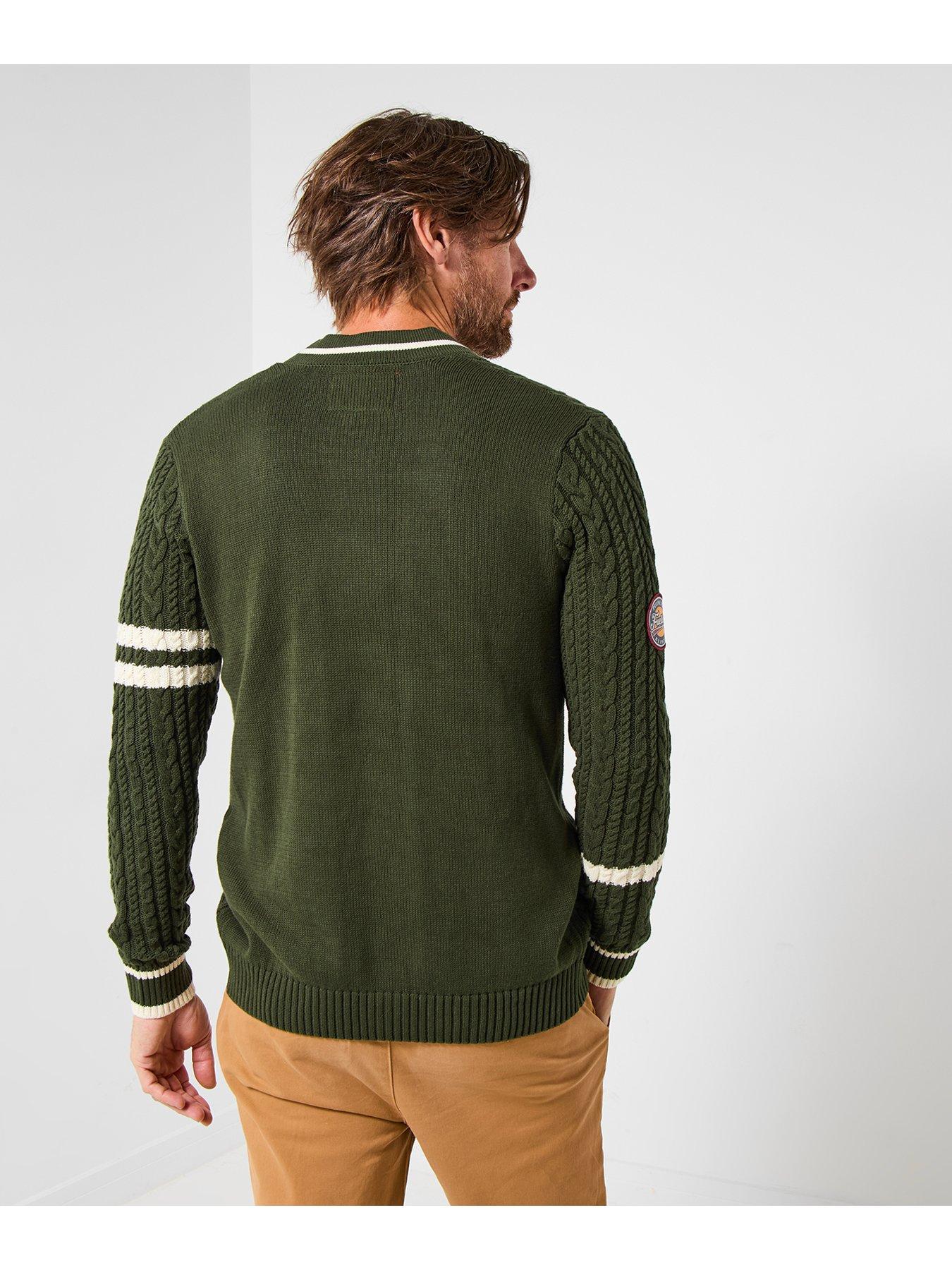 joe-browns-preppy-v-neck-knitted-cardigan-greenback