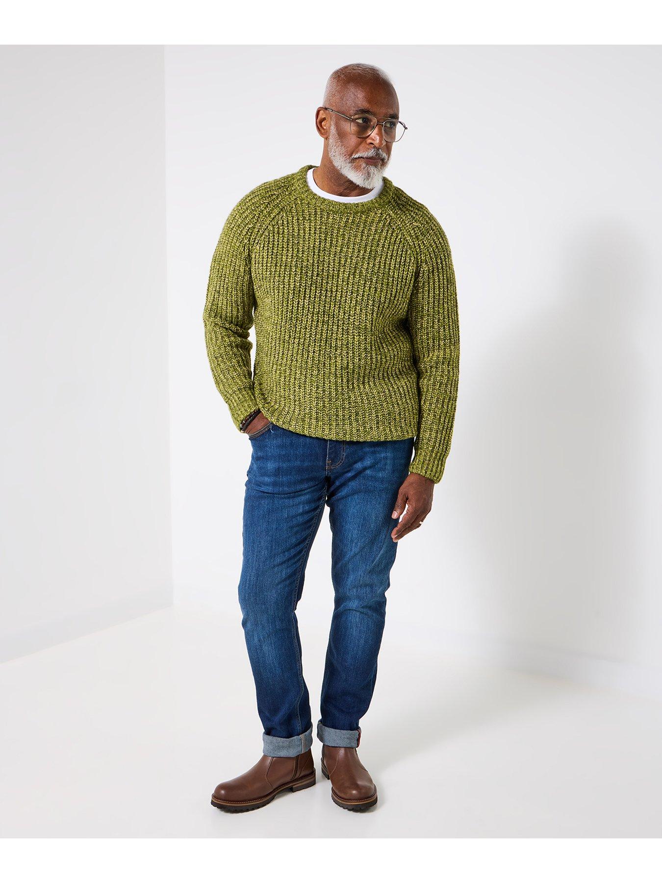 joe-browns-chunky-rib-knitted-jumper-greenstillFront