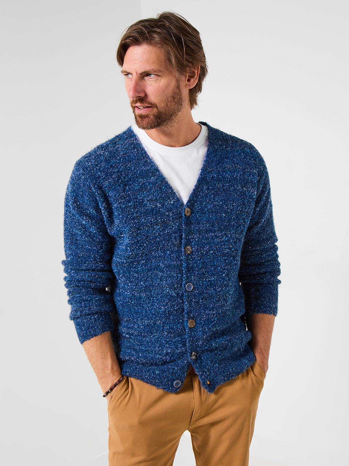 Image 1 of 6 of Joe Browns Joe Browns V-Neck Knitted Cardigan - Blue