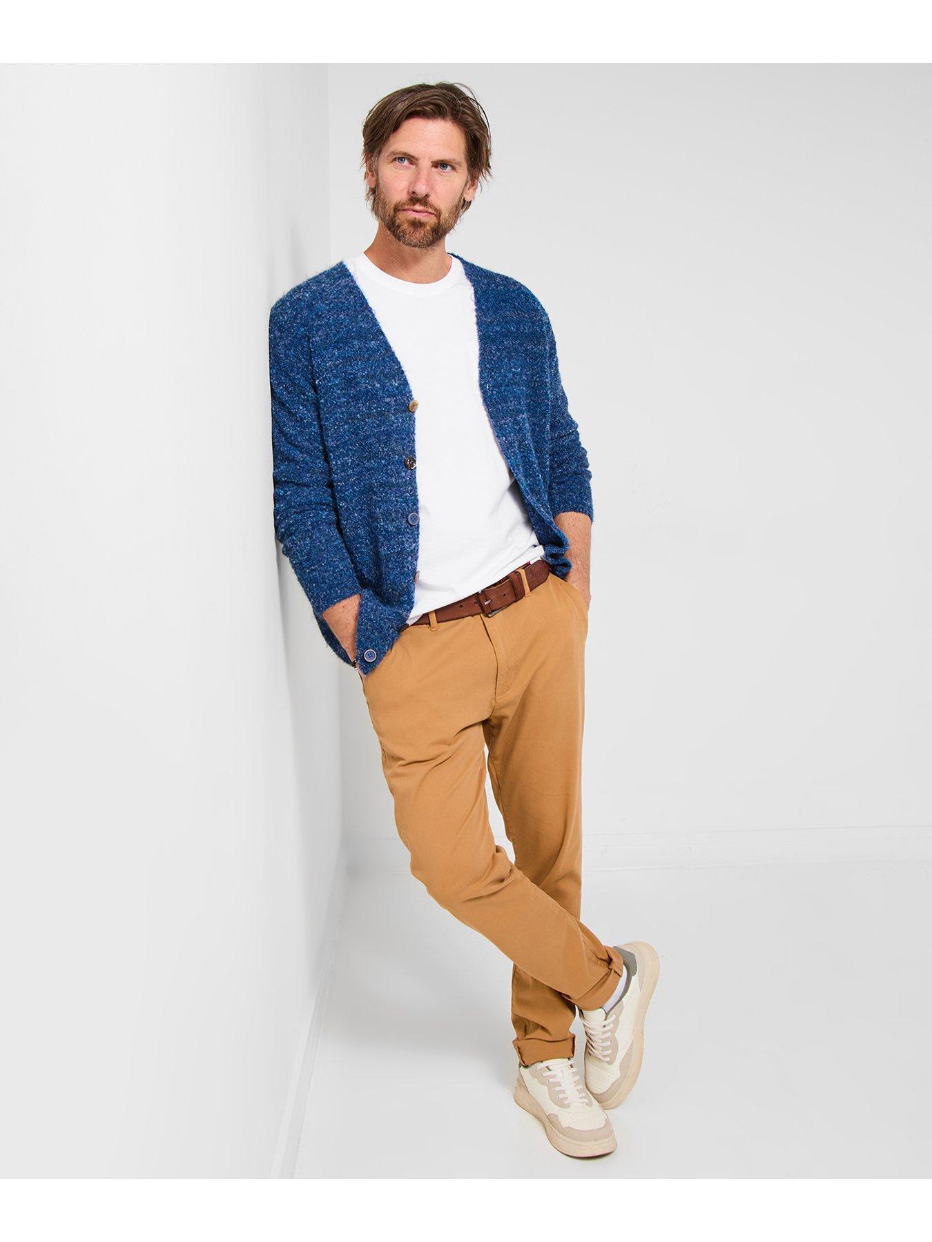 Image 2 of 6 of Joe Browns Joe Browns V-Neck Knitted Cardigan - Blue