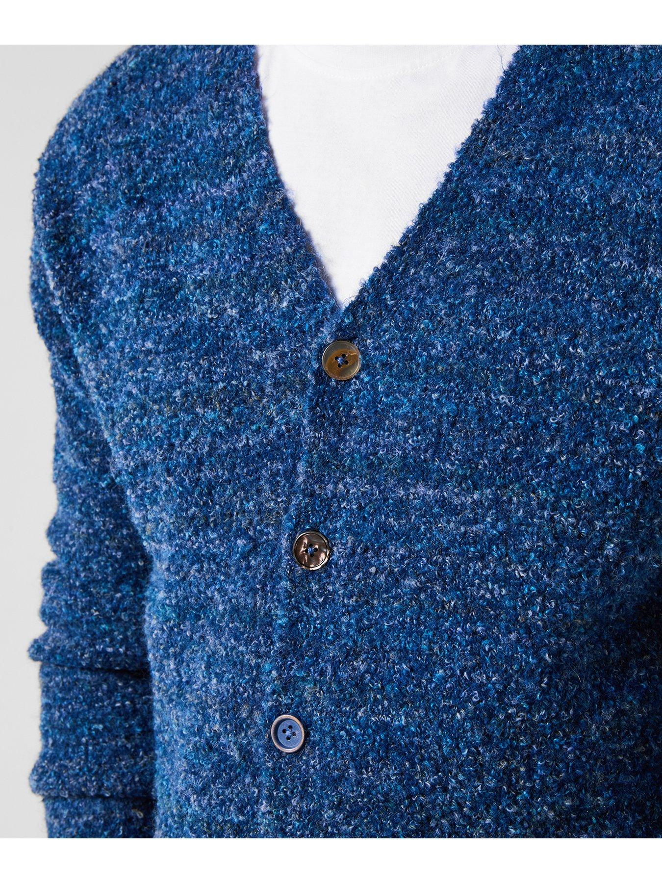 Image 5 of 6 of Joe Browns Joe Browns V-Neck Knitted Cardigan - Blue