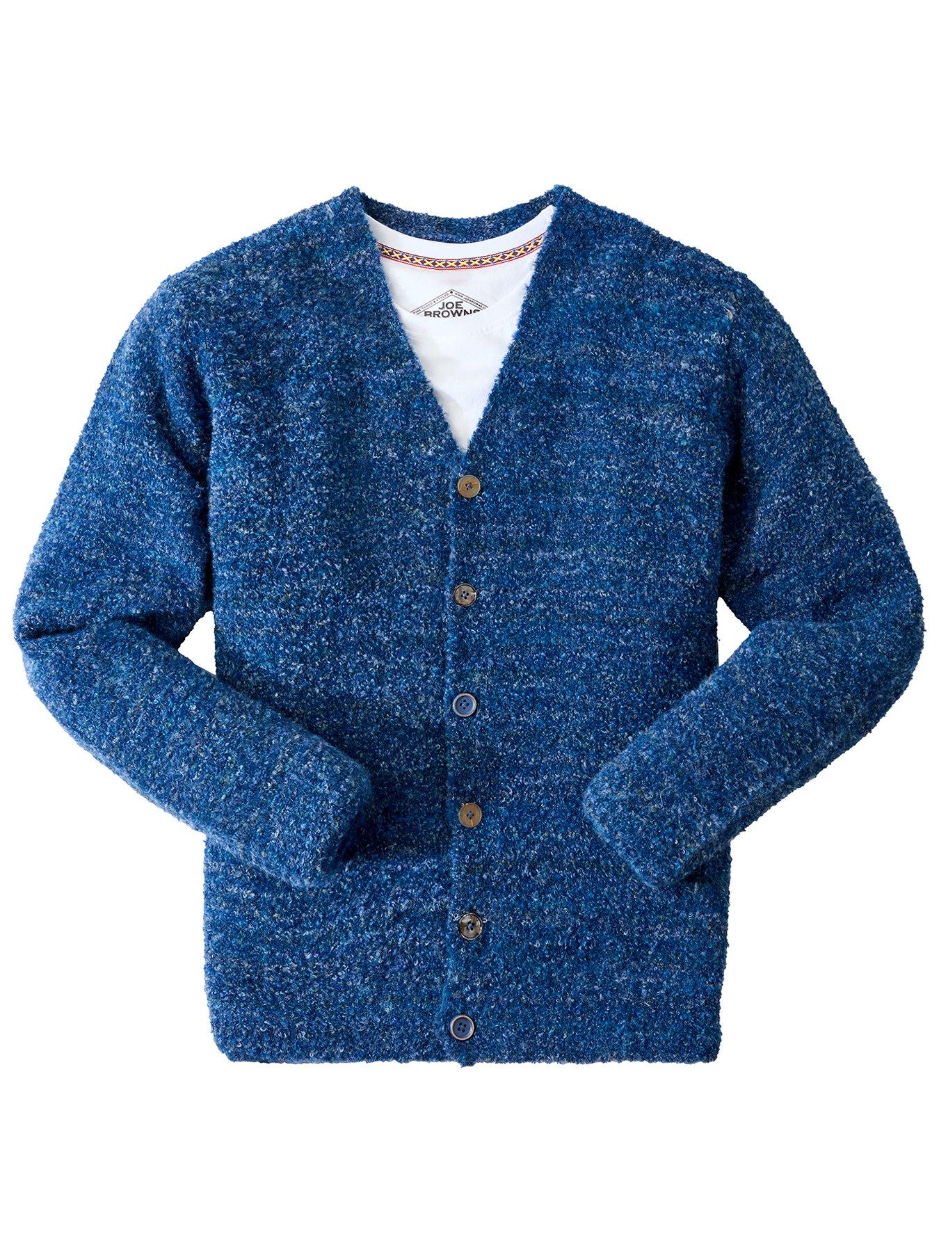 Image 6 of 6 of Joe Browns Joe Browns V-Neck Knitted Cardigan - Blue