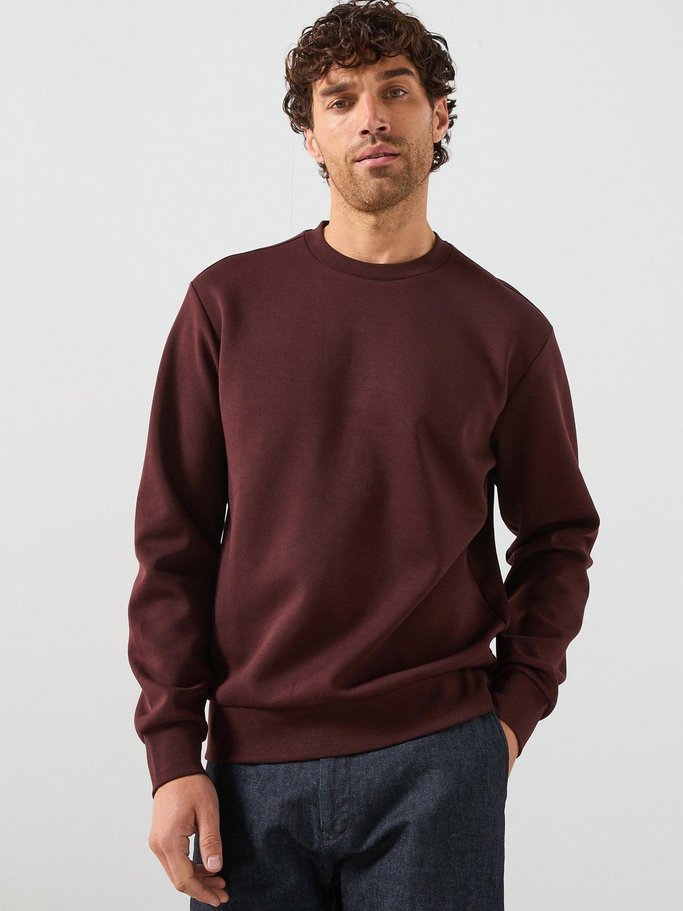 mango-nola-crew-sweatshirt-dark-redfront