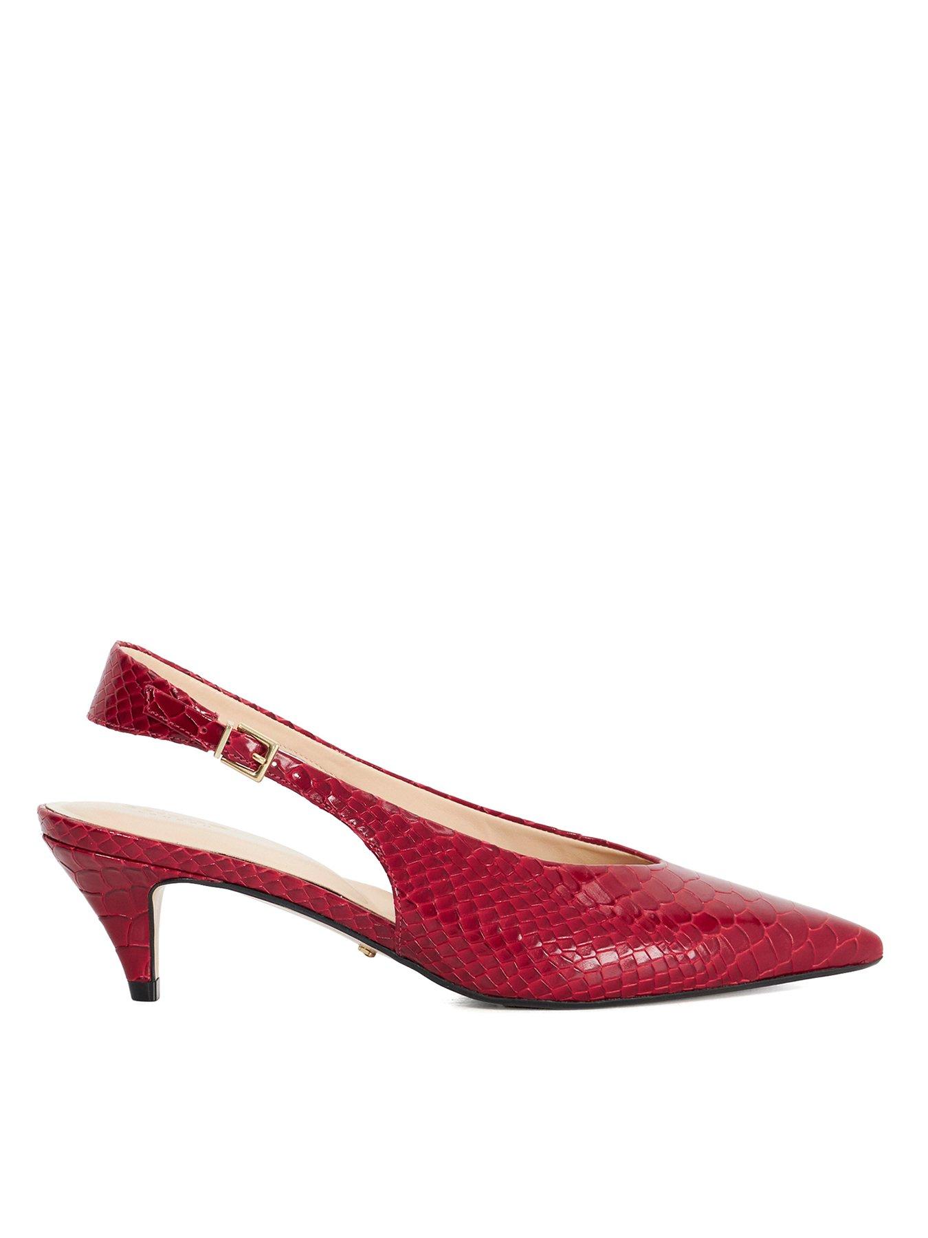 dune-london-connect-leather-slingback-heel-red
