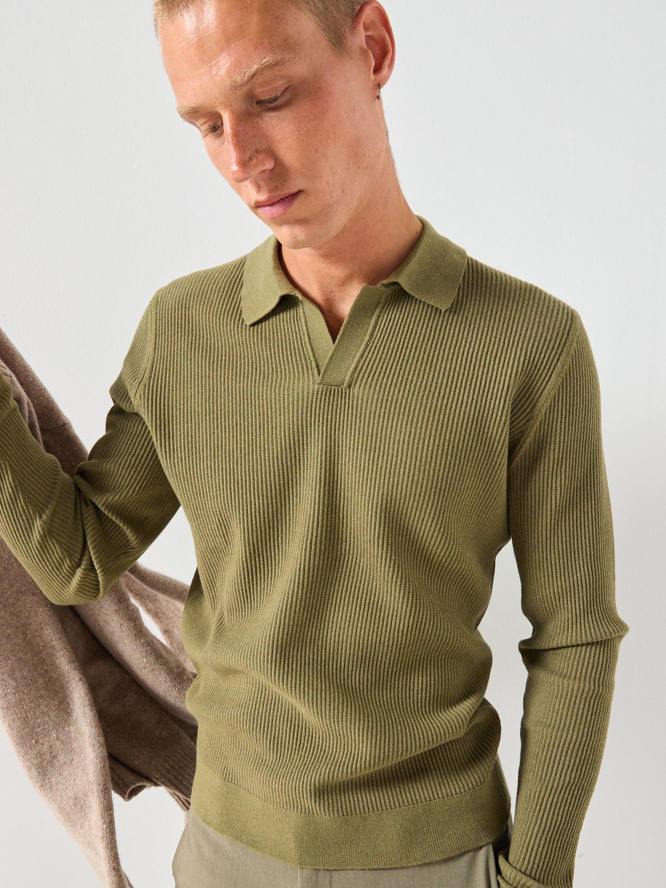 mango-antiguas-split-collar-ribbed-knitted-jumper-khakioutfit