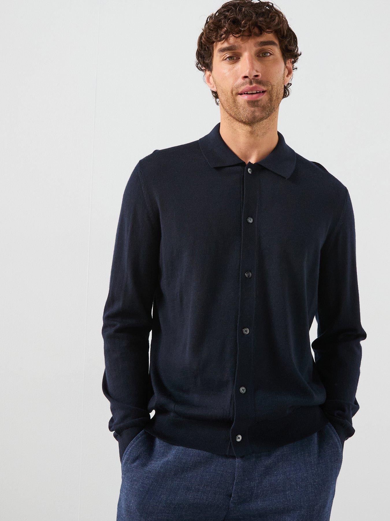 mango-button-through-merino-knitted-jumper-navyfront