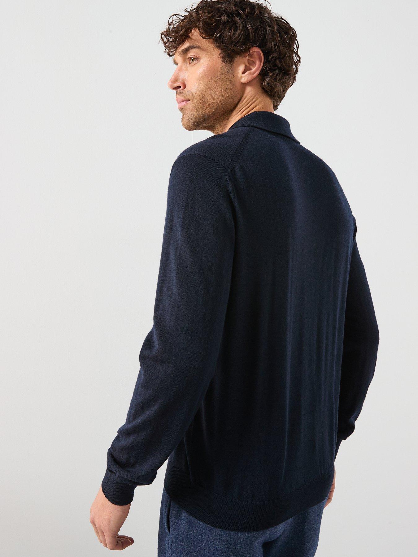 mango-button-through-merino-knitted-jumper-navystillFront