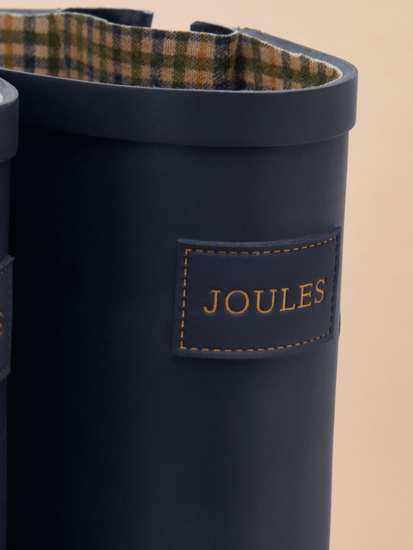 Image 6 of 6 of Joules Adjustable Tall Wellies - Blue Navy