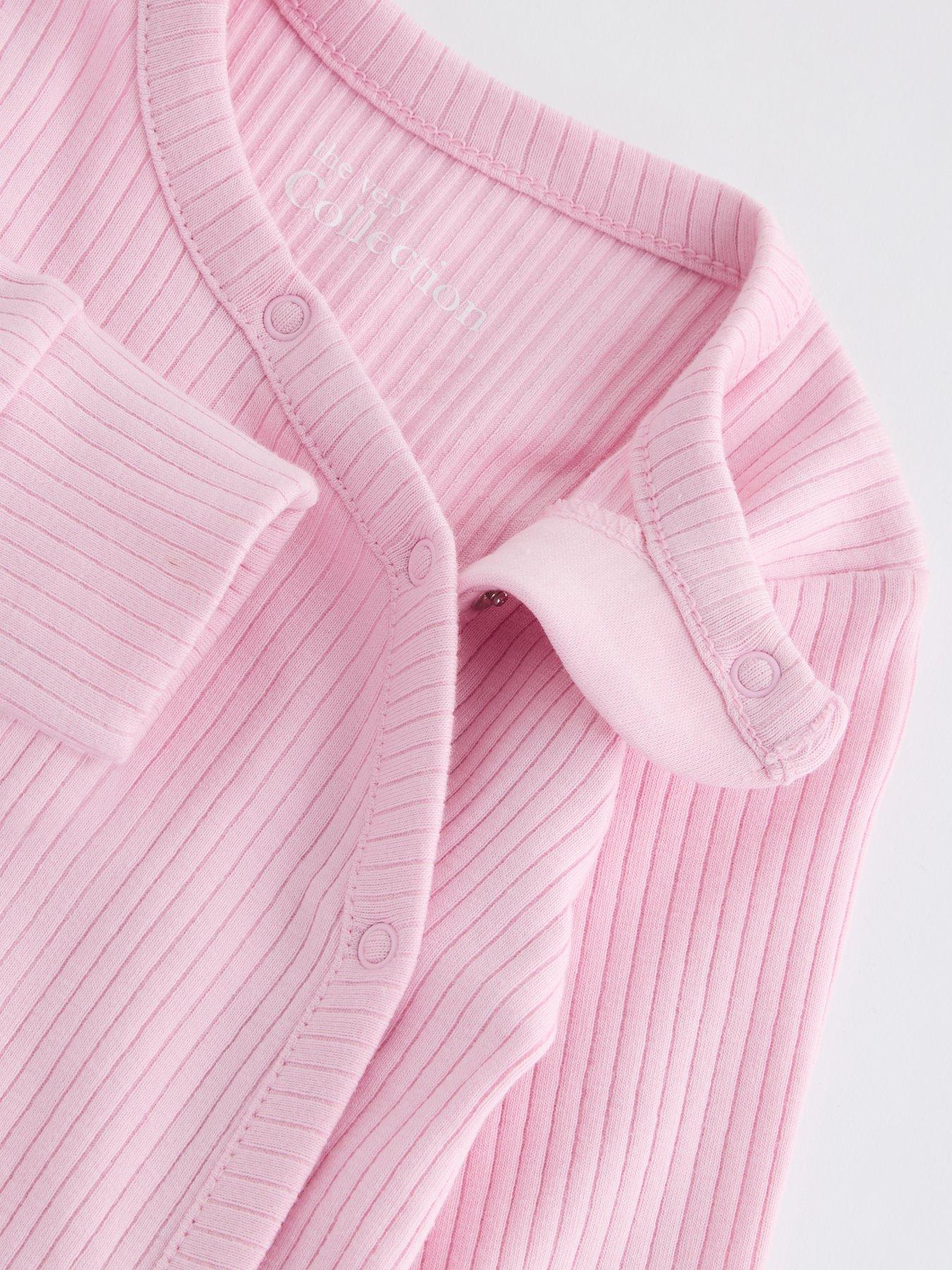 Image 4 of 4 of The Very Collection Cutest Little Sis Sleepsuit - Pink