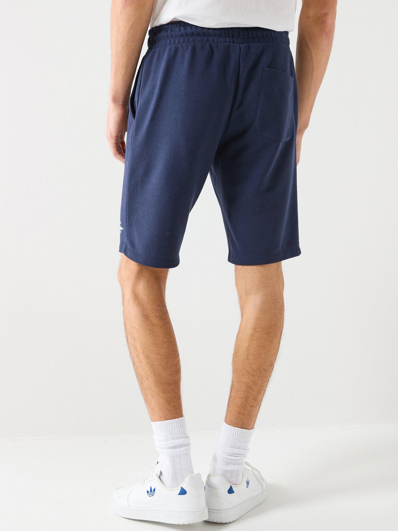 Image 2 of 6 of Jack & Jones Gordon Brandon Sweat Shorts - Navy