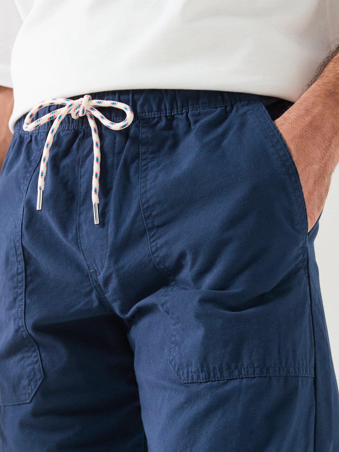 Image 4 of 6 of Jack & Jones Kane Coral Joggers - Navy