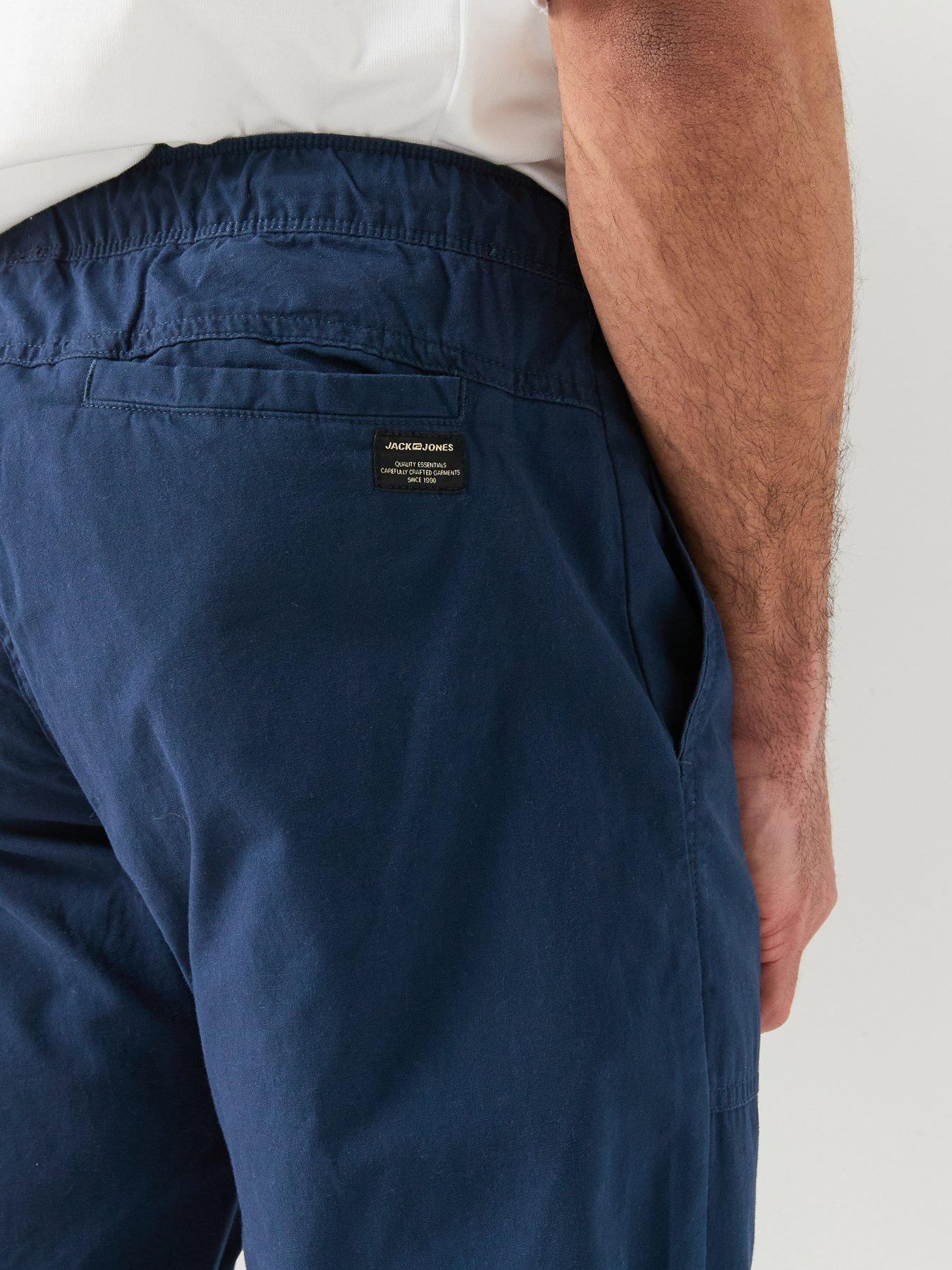 Image 5 of 6 of Jack & Jones Kane Coral Joggers - Navy