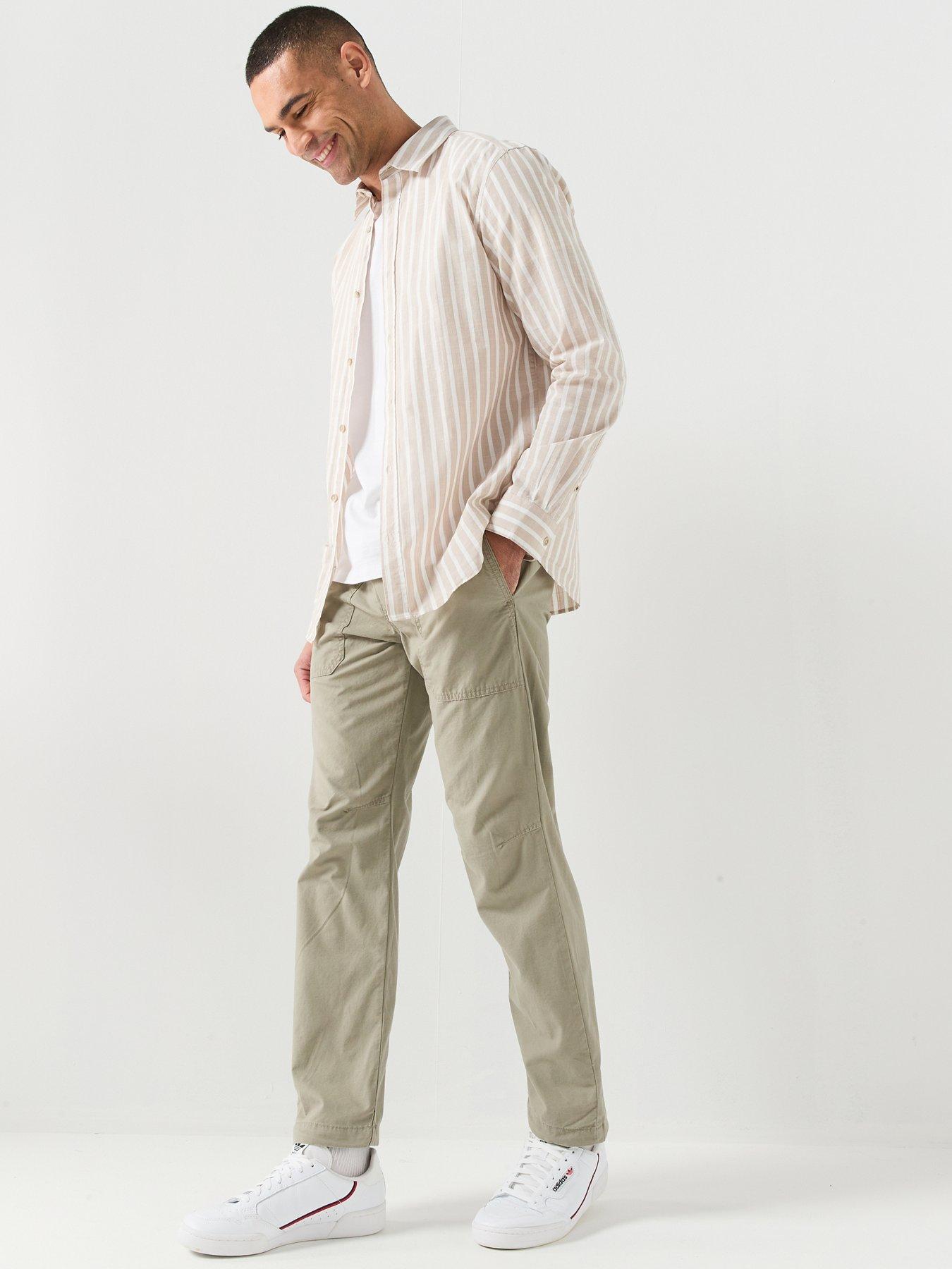 Image 3 of 6 of Jack & Jones Kane Coral Joggers - Khaki