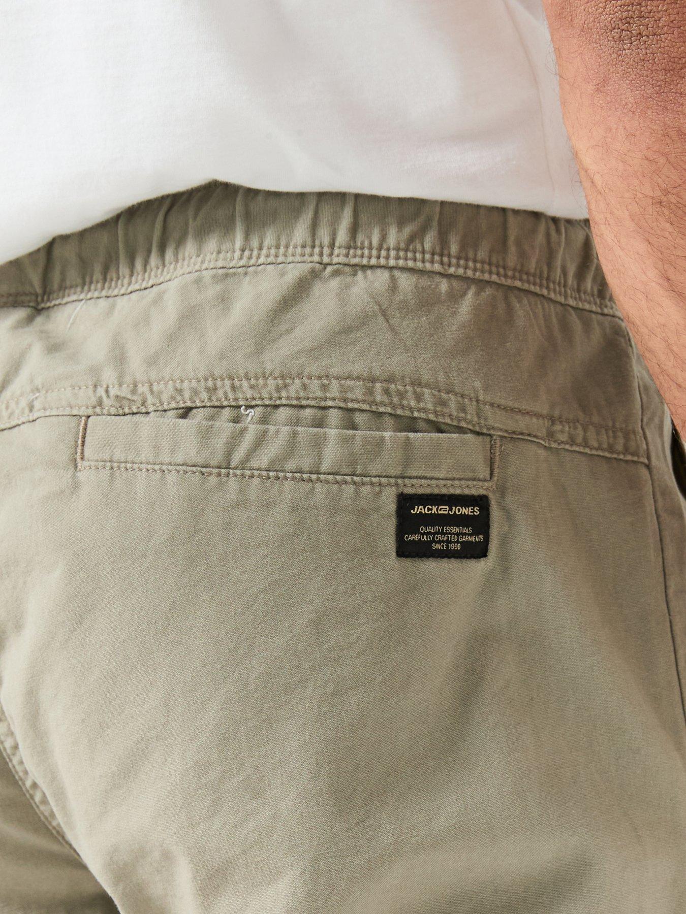 Image 4 of 6 of Jack & Jones Kane Coral Joggers - Khaki