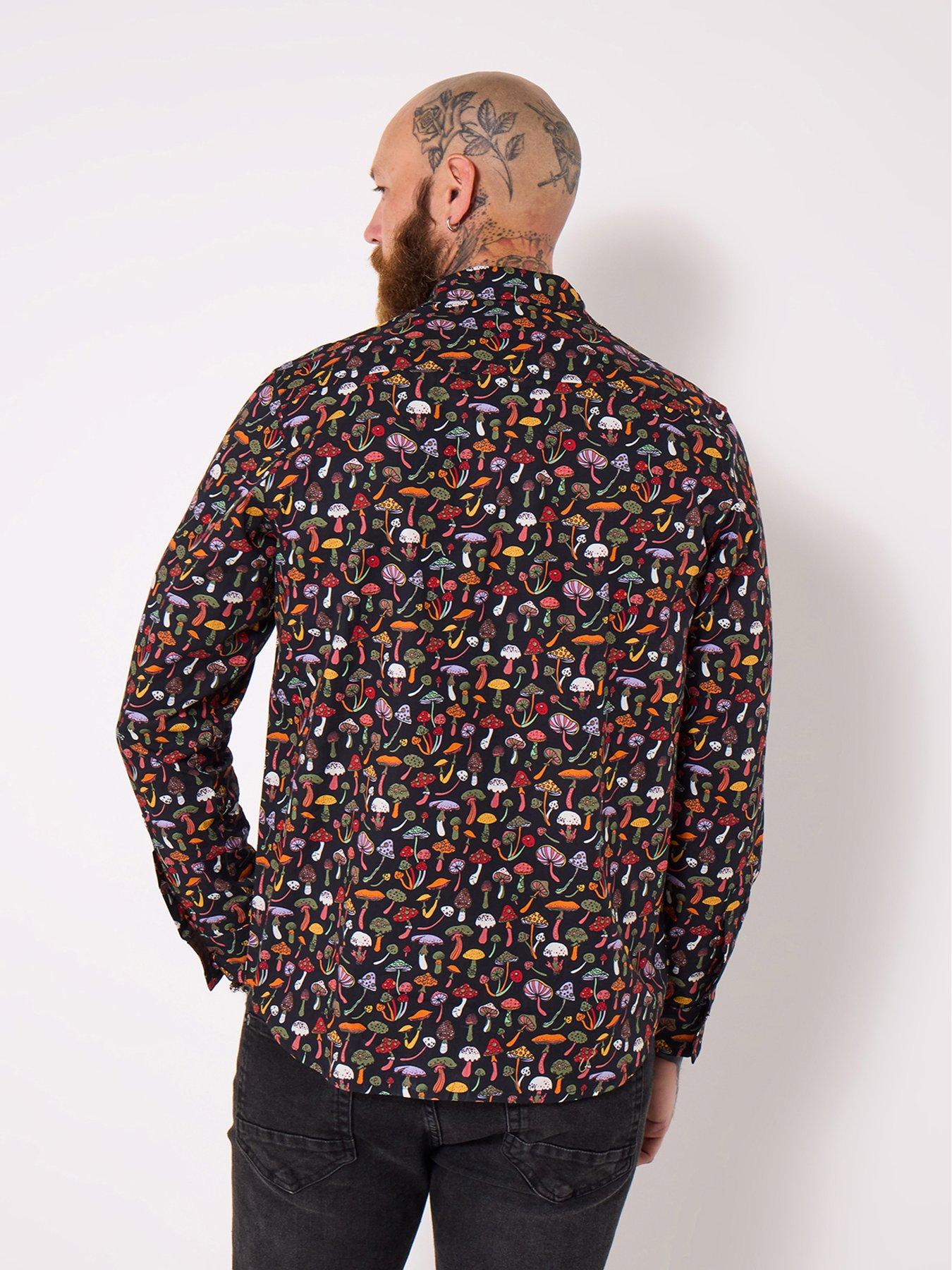 Image 2 of 6 of Joe Browns Joe Browns Mushroom Print Long Sleeve Shirt