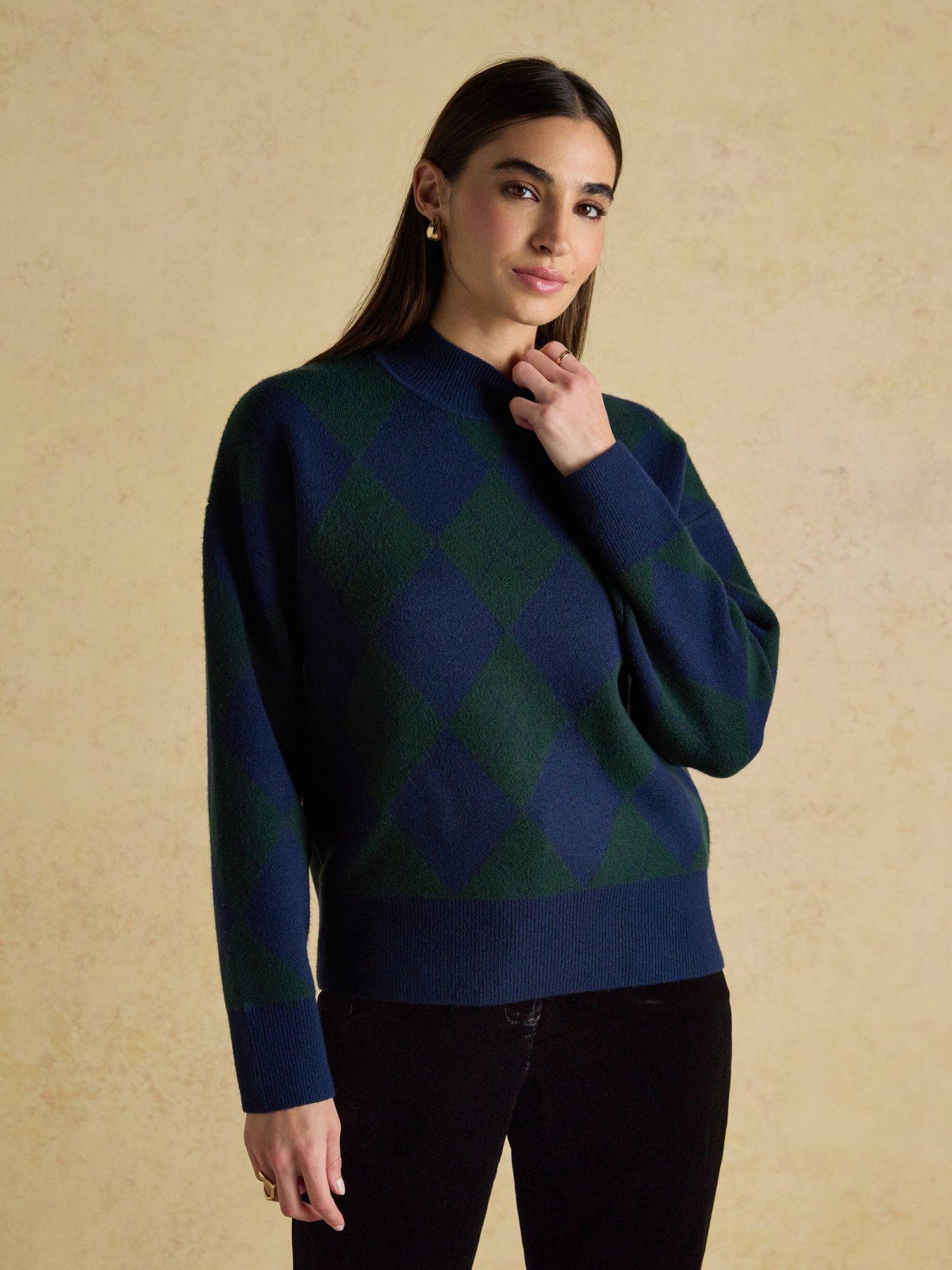 joules-argyle-high-neck-jumper-navy