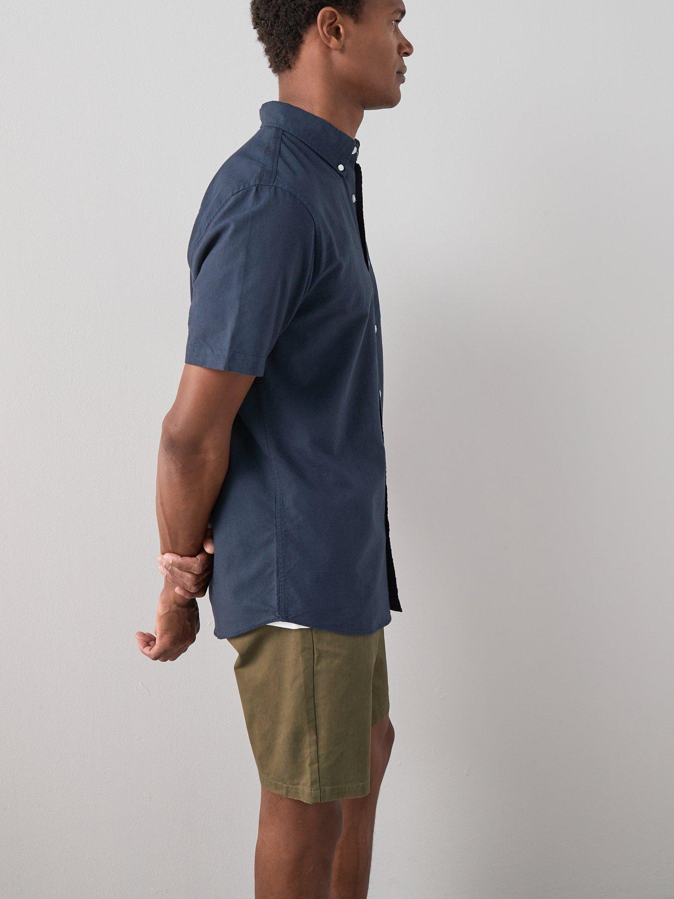 Image 5 of 7 of The Very Collection Cotton Rich Slim Fit Chino Shorts&nbsp;With Stretch - Khaki