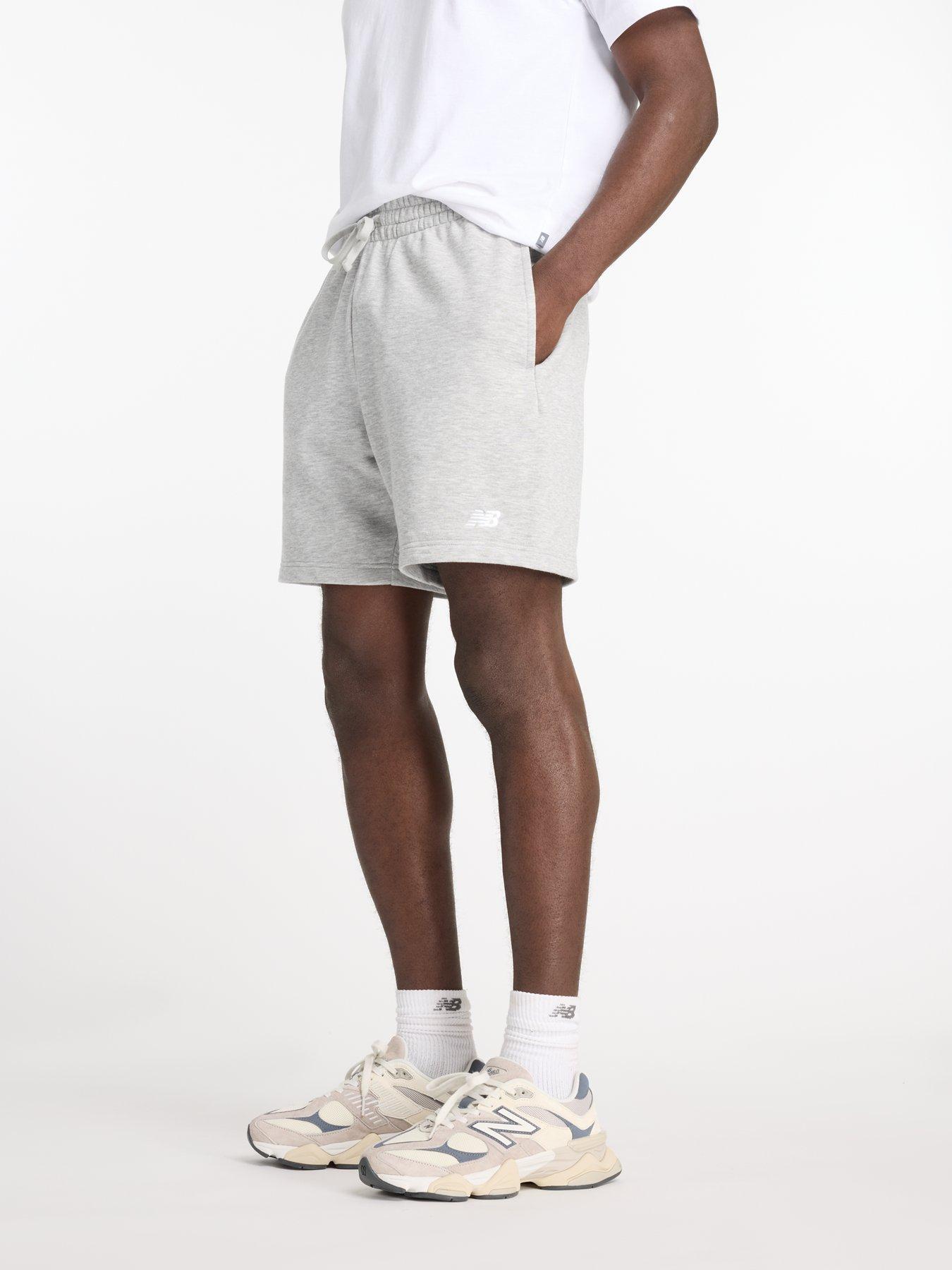 New Balance Sport Essentials French Terry Shorts - Grey