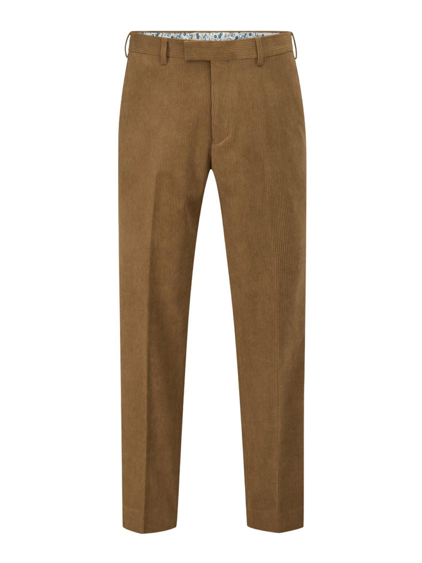skopes-tailored-fit-dorsey-corduroy-suit-trousers-browndetail