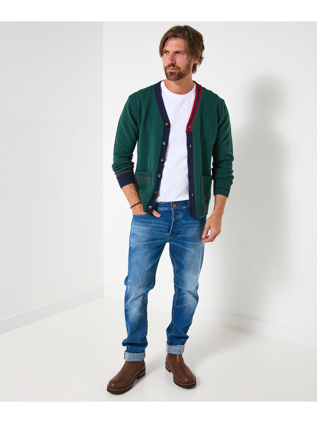 joe-browns-customised-statement-knitted-cardigan-greenstillFront