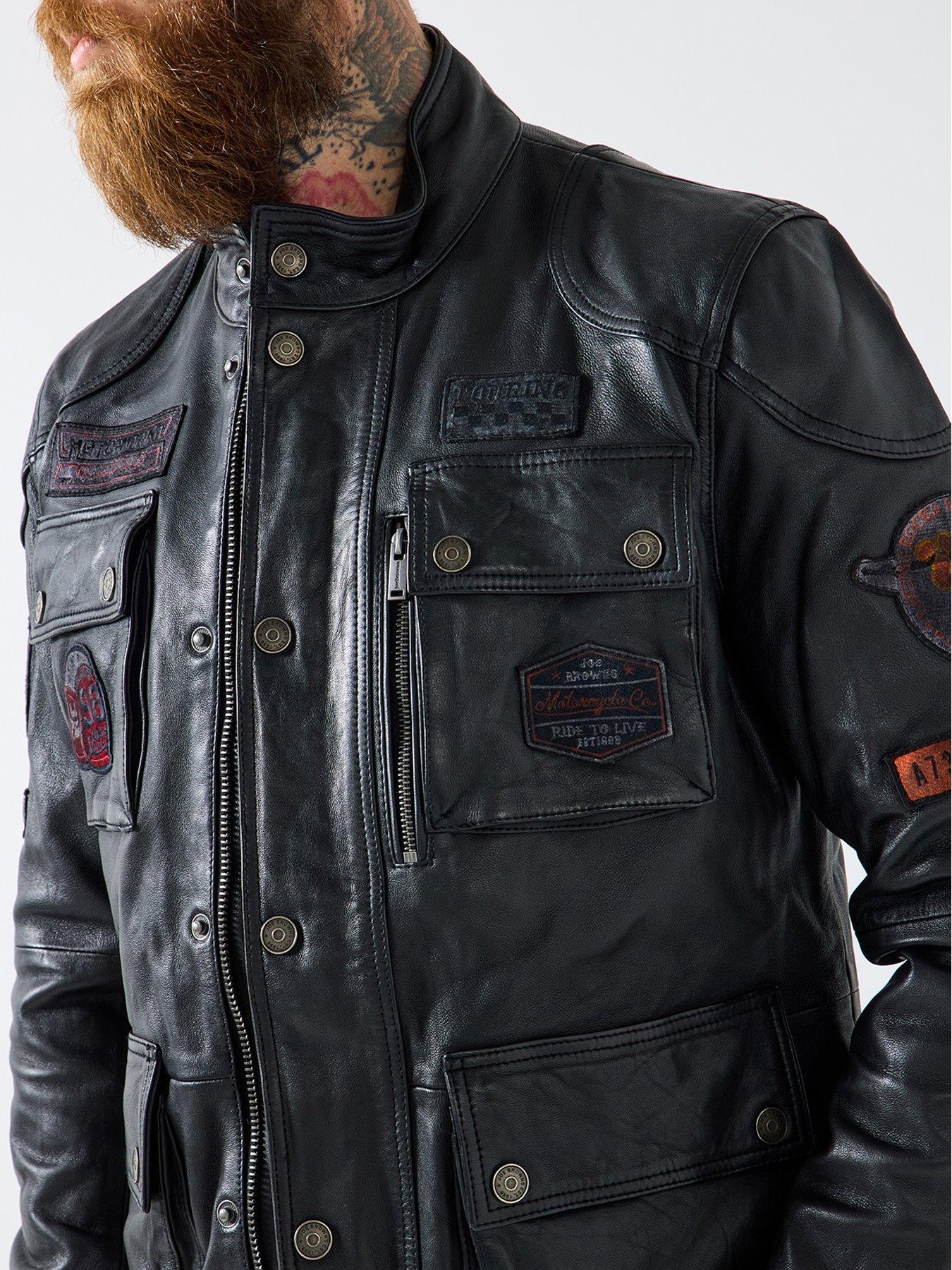 joe-browns-joe-browns-vintage-badge-leather-jacketoutfit