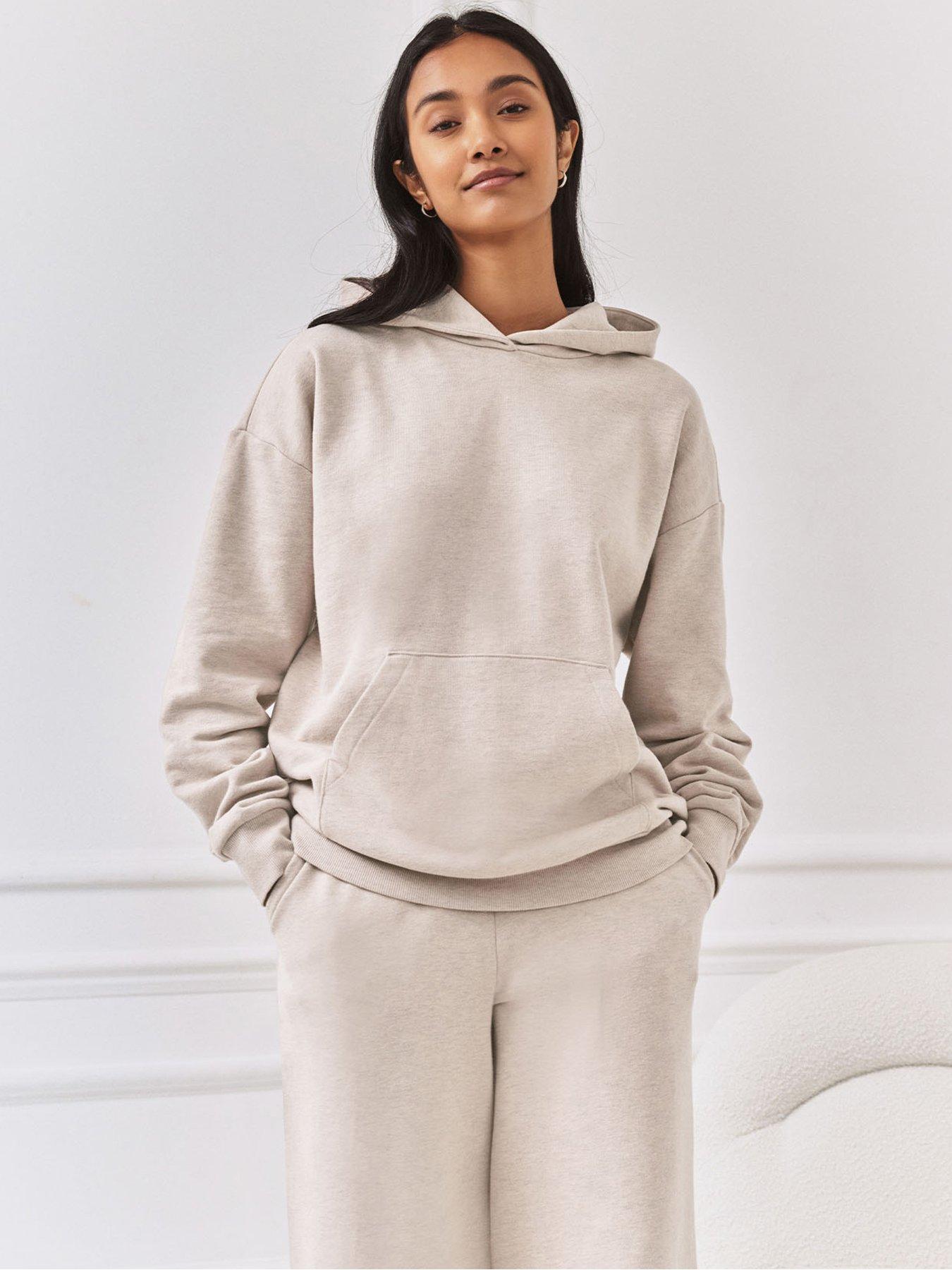CHELSEA PEERS Chelsea Peers Branded Hoodie - Beige