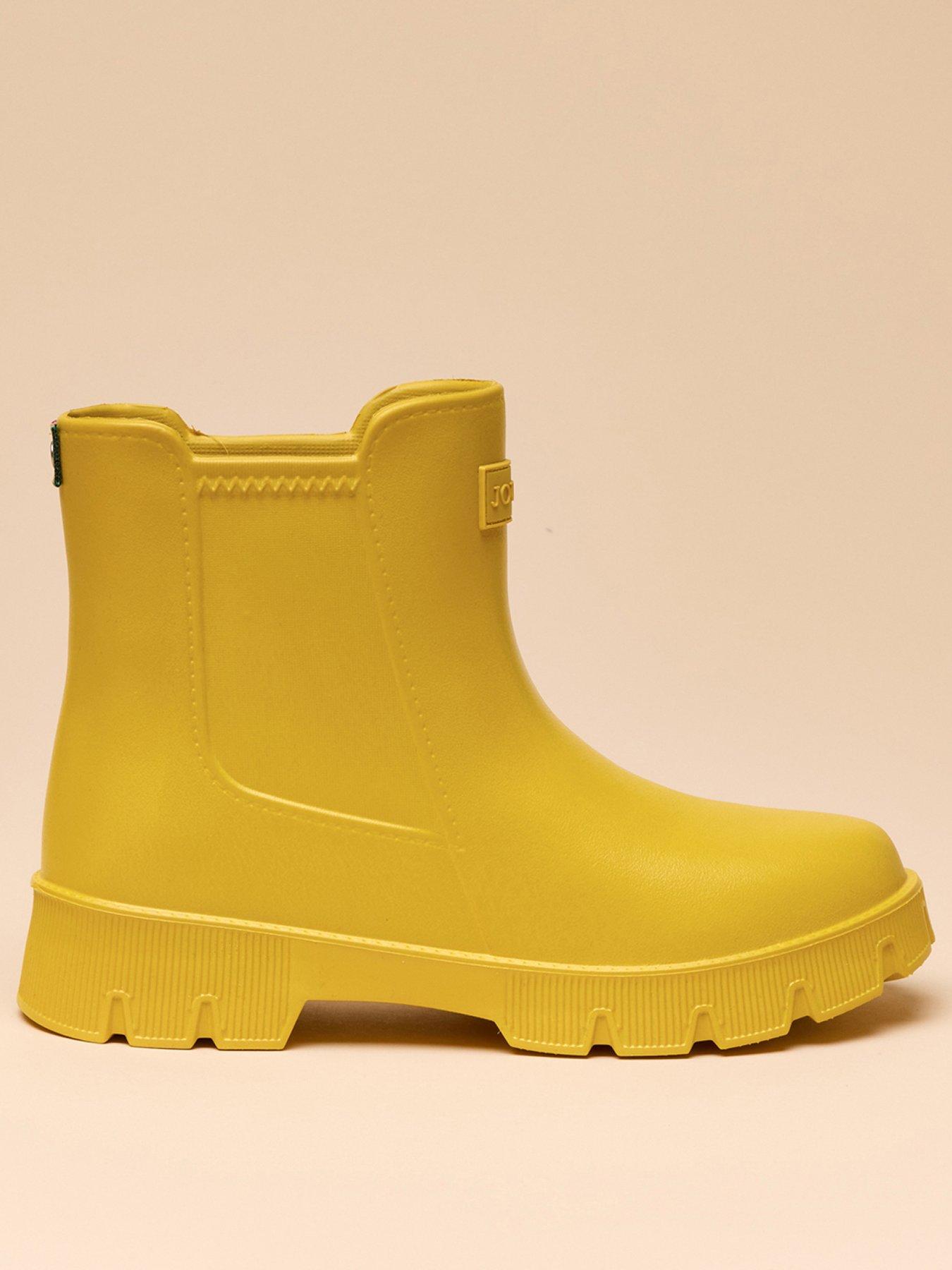 Joules Lightweight Ankle Wellies - Yellow