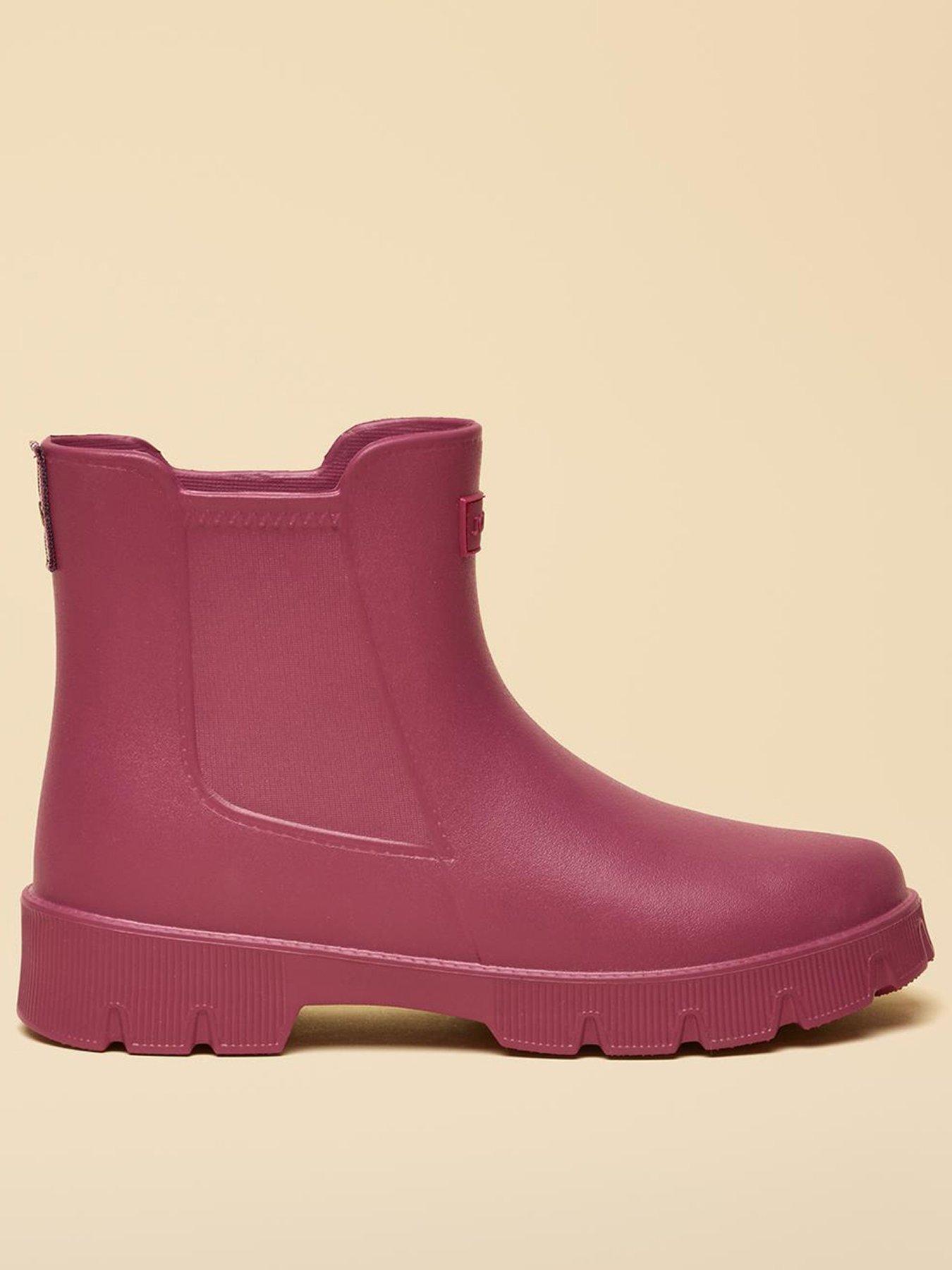 joules-lightweight-ankle-wellies-berry-red