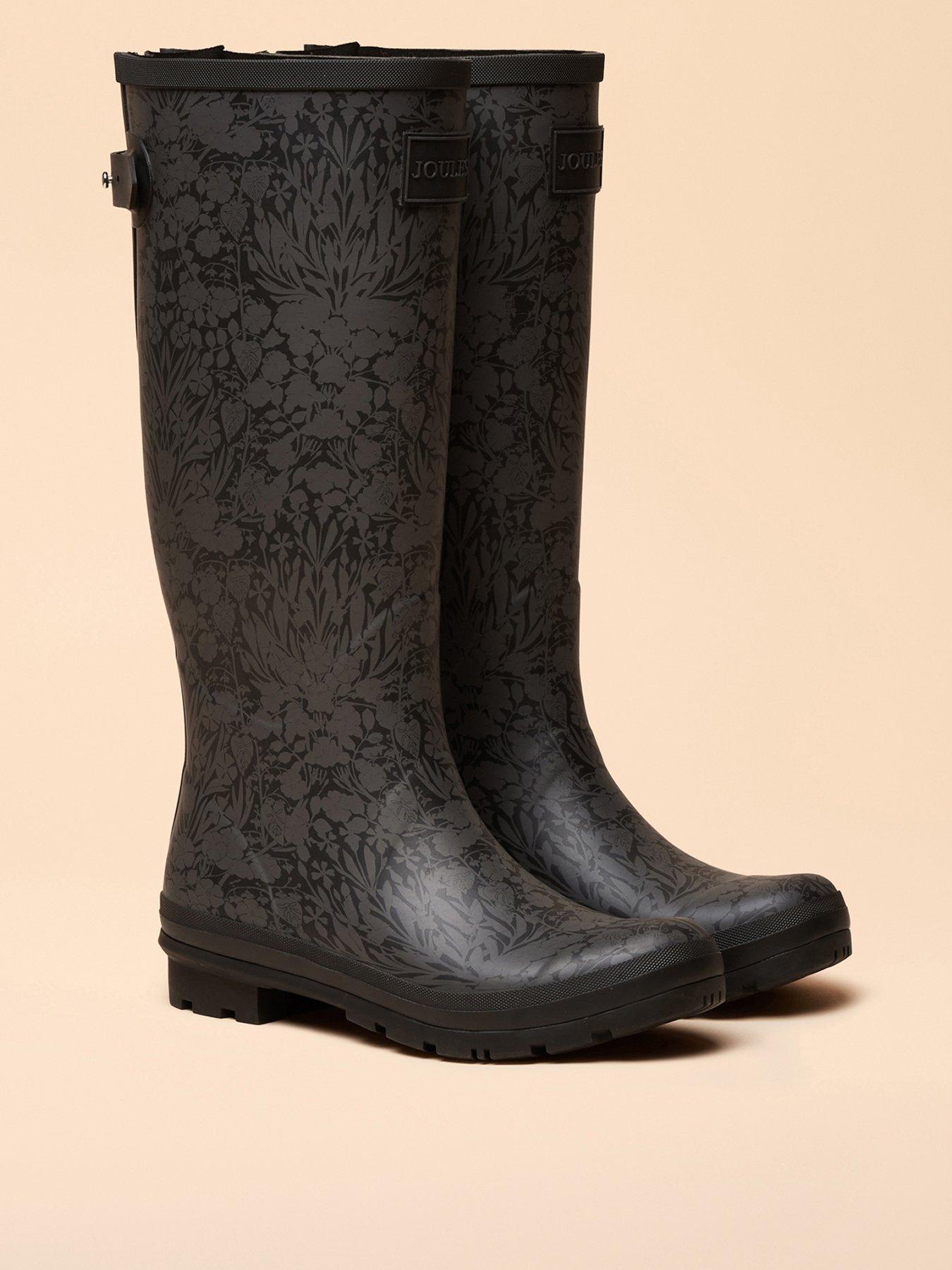 joules-adjustable-tall-wellies-blackstillFront