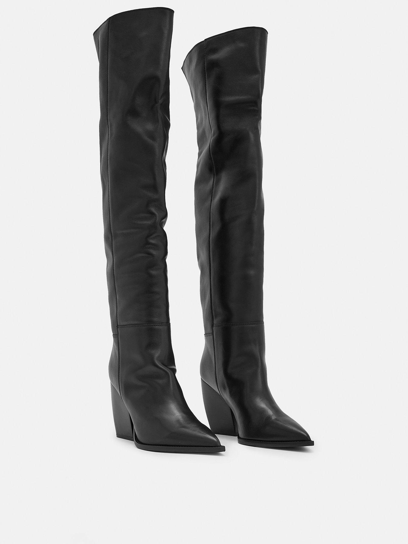 Image 3 of 6 of AllSaints Reina Zip Boot