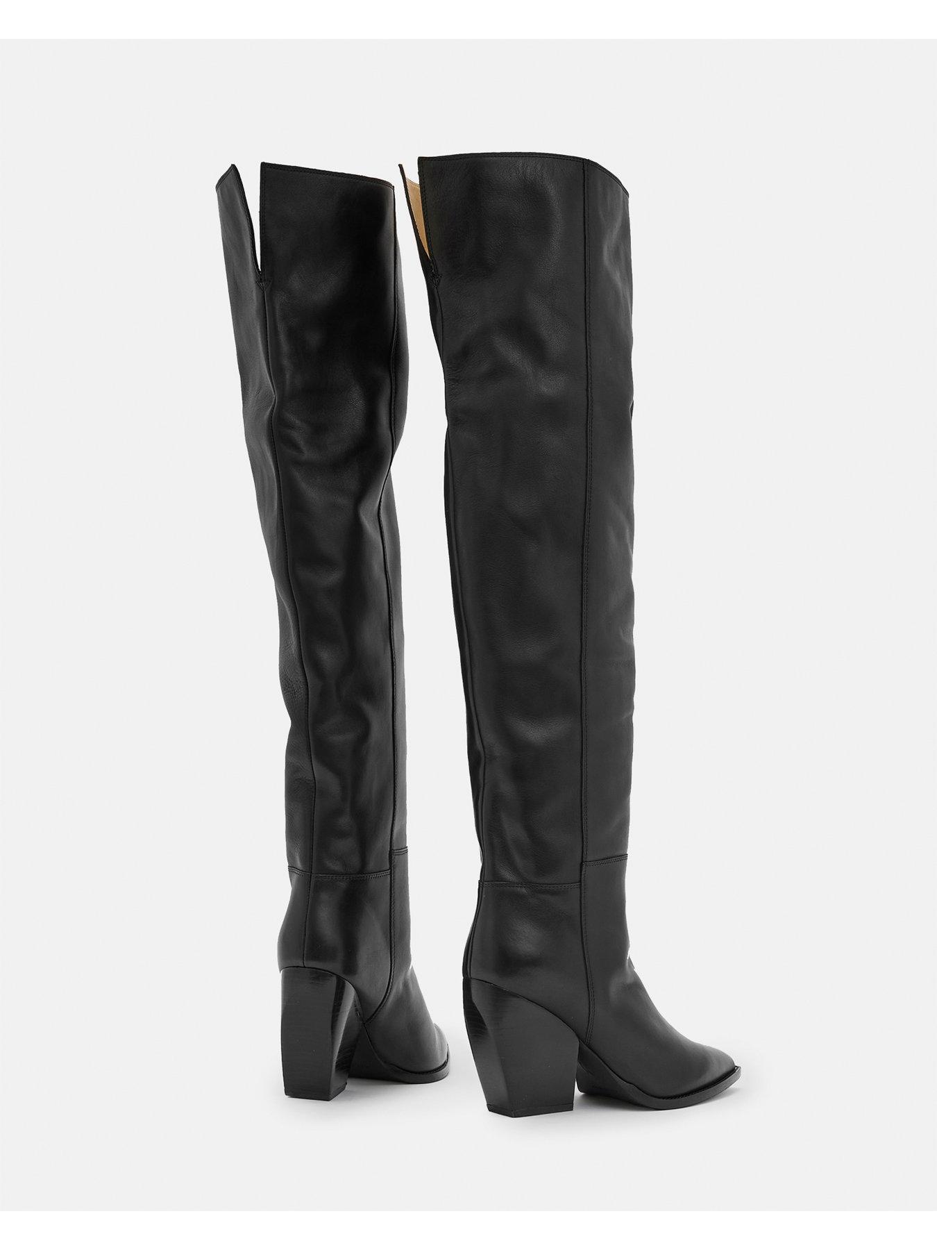 Image 5 of 6 of AllSaints Reina Zip Boot