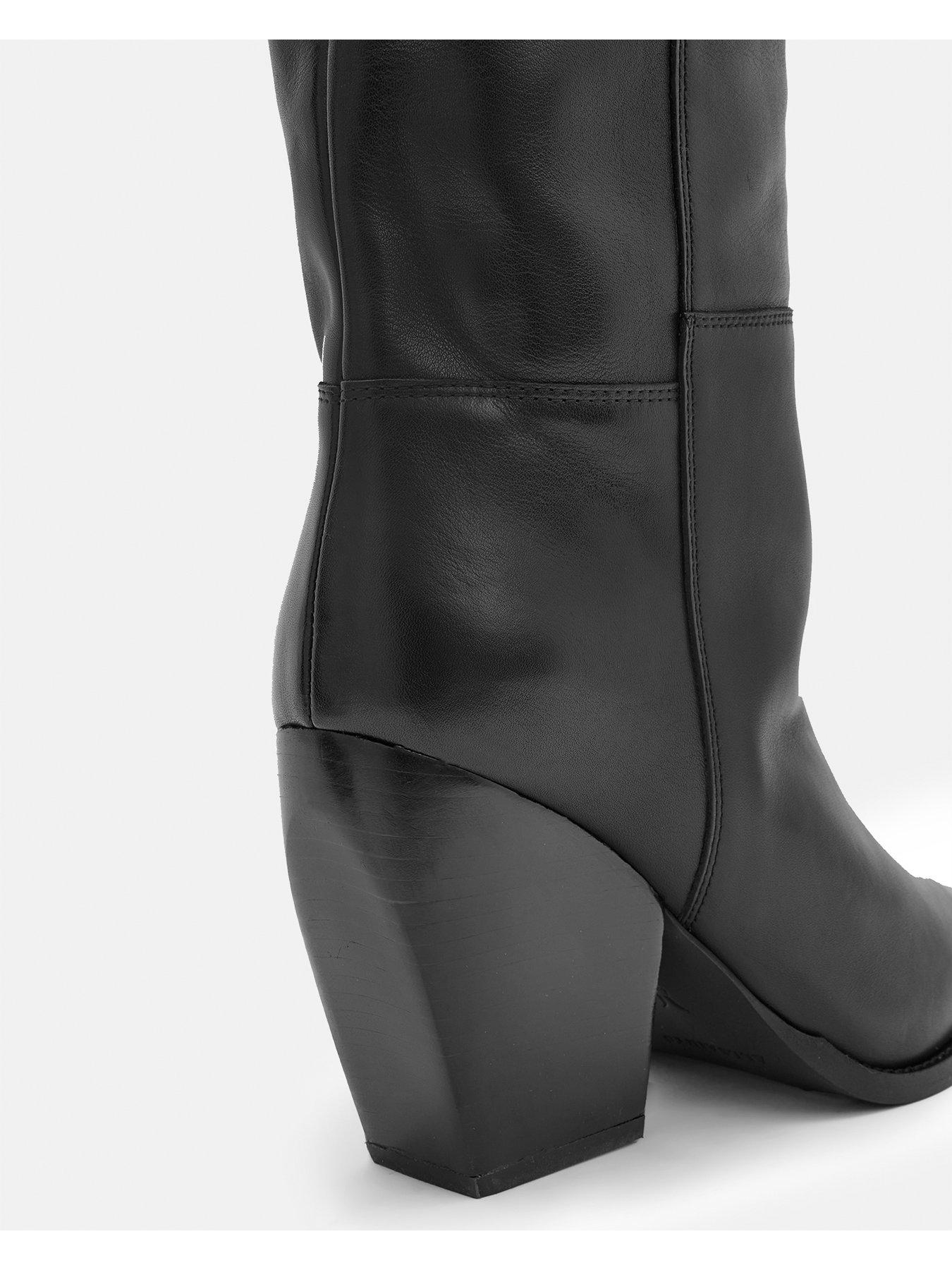 Image 6 of 6 of AllSaints Reina Zip Boot