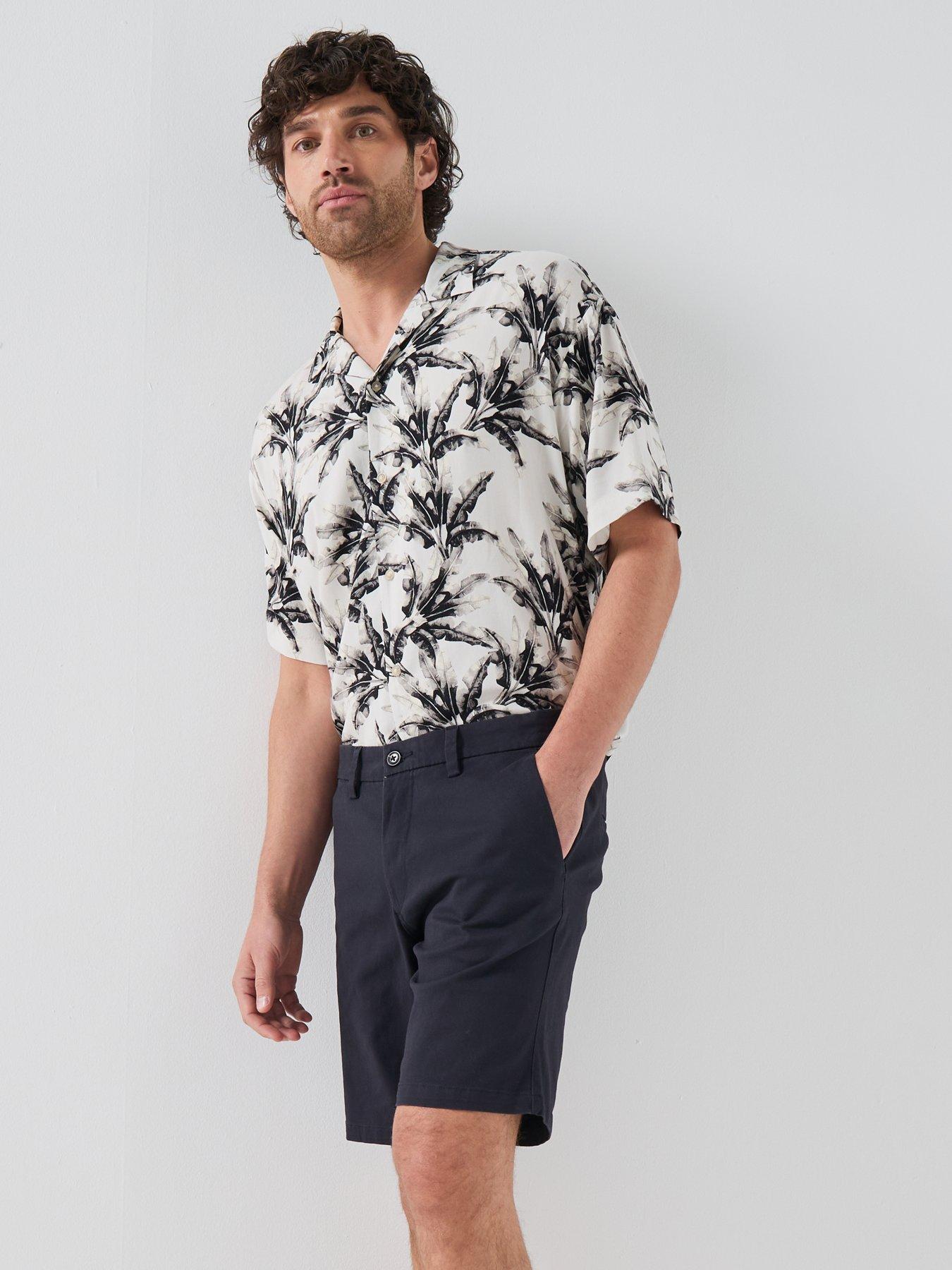 Image 4 of 5 of Jack & Jones Marco Dylan Chino Shorts - Navy