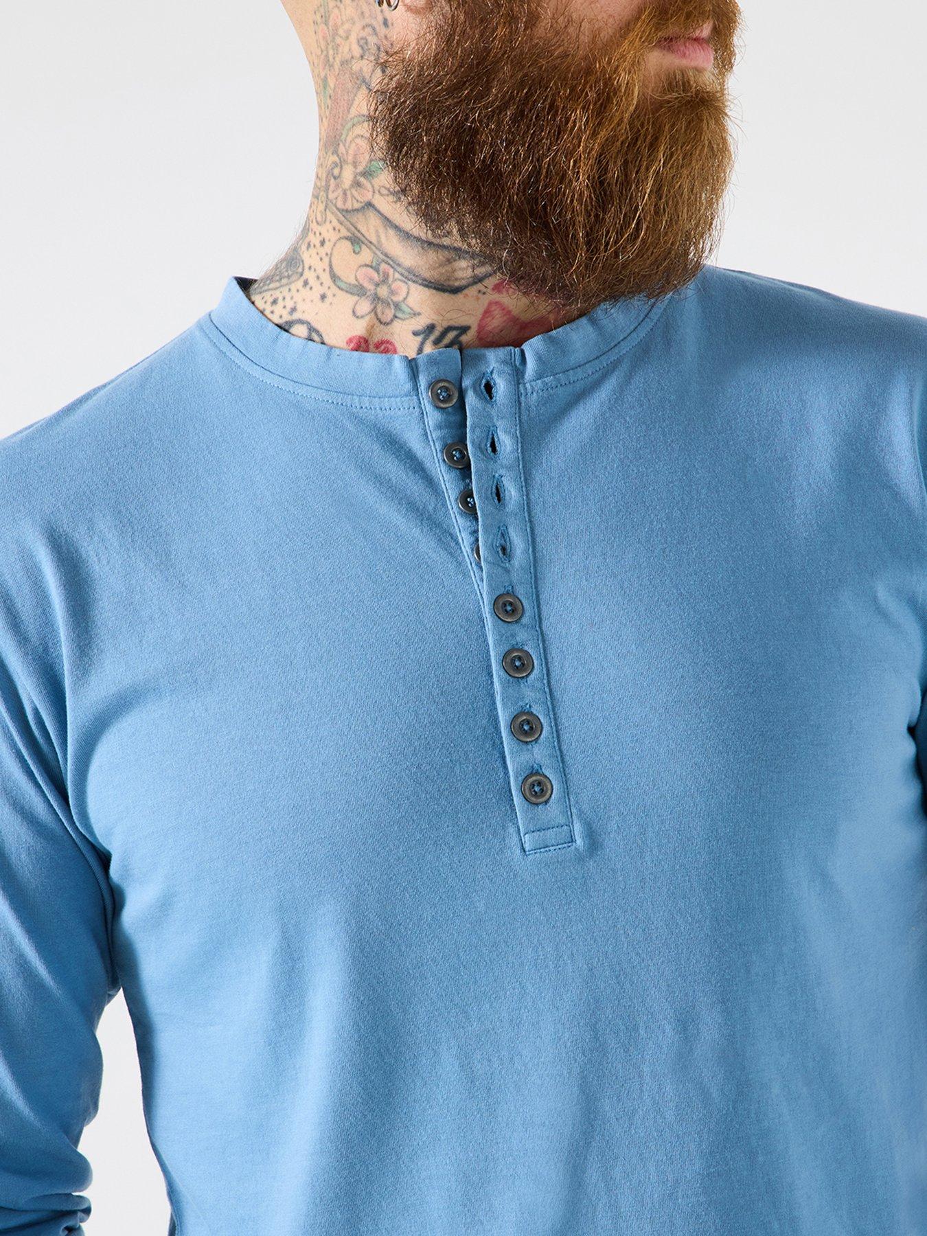 joe-browns-henley-long-sleeve-t-shirt-blueoutfit