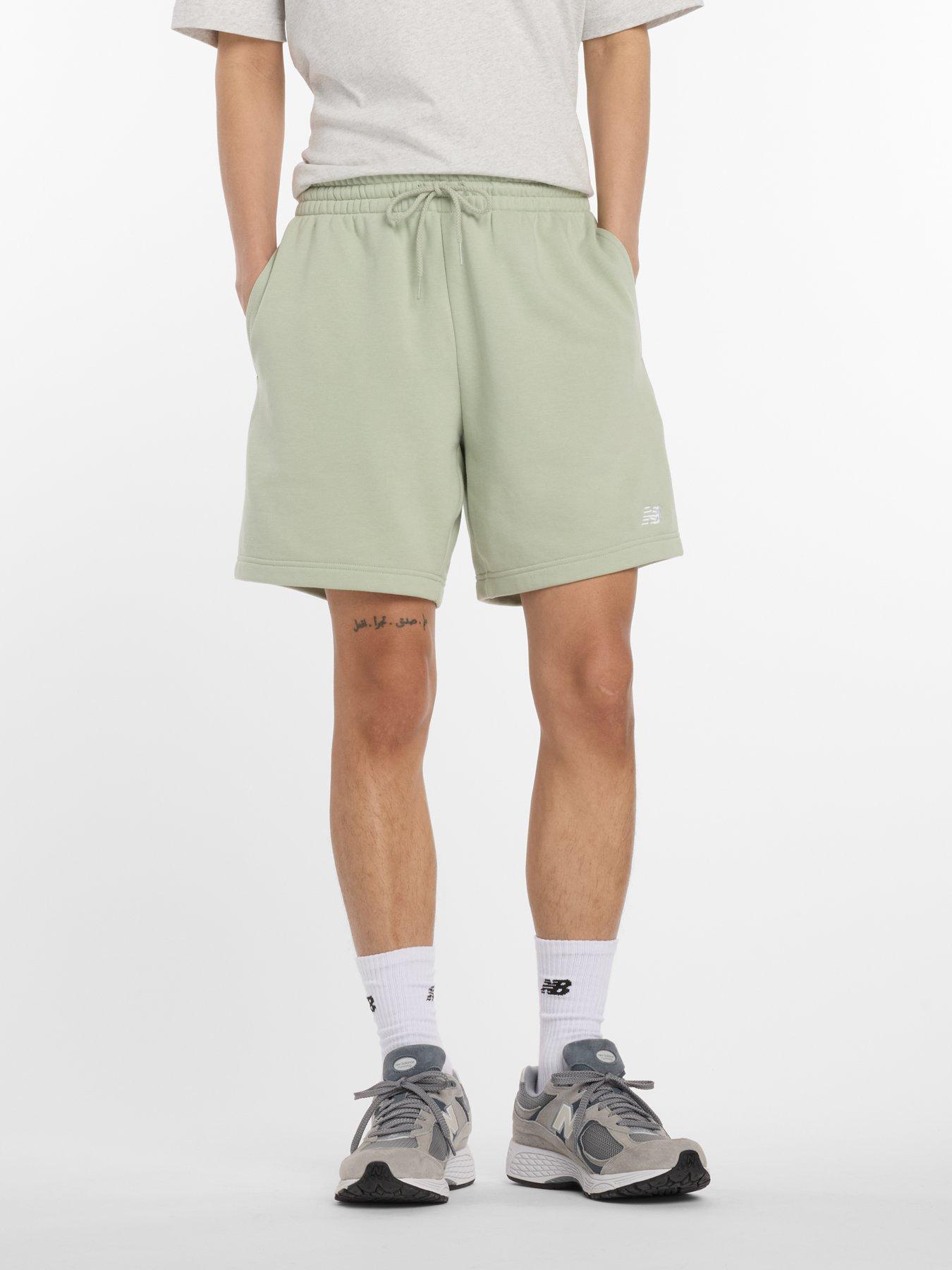 New Balance Sport Essentials French Terry Shorts - Green