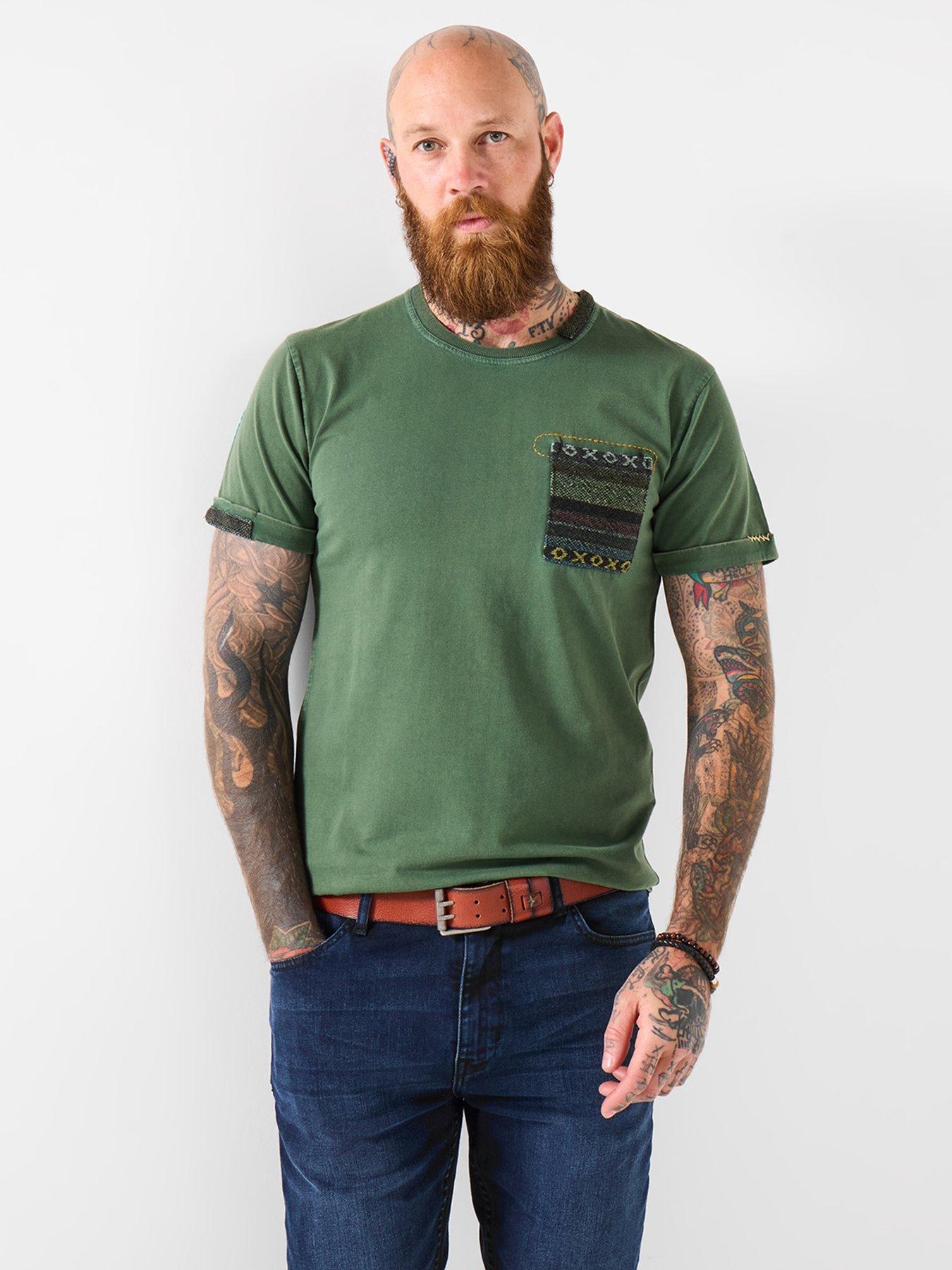 joe-browns-customised-t-shirt-greenfront