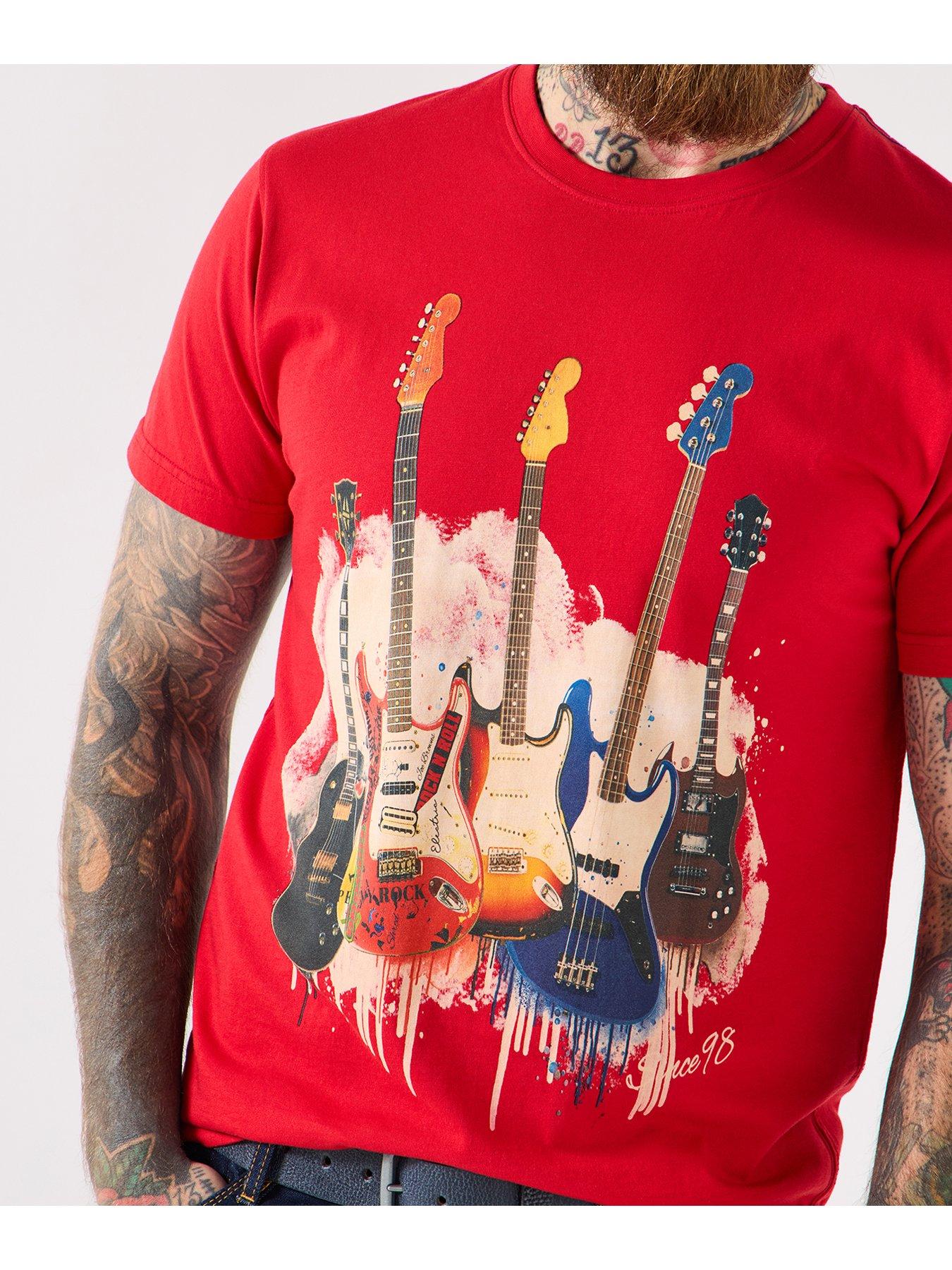 Image 2 of 5 of Joe Browns Music Lover's T Shirt - Red
